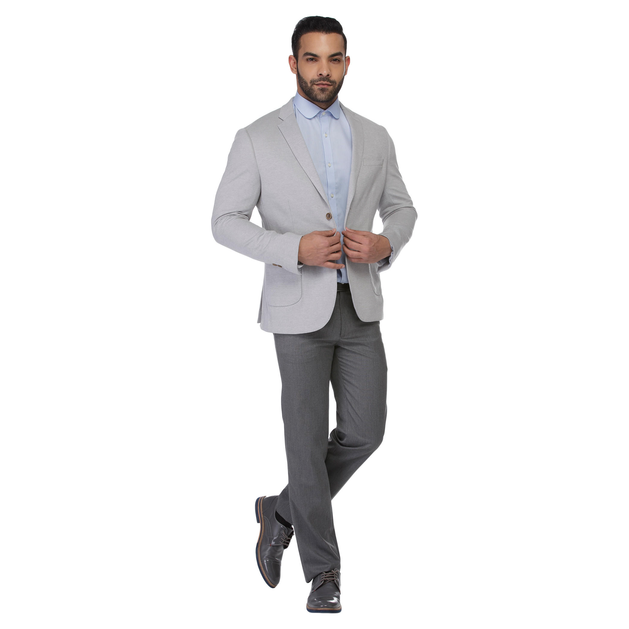 Textured Blazer-men-winterwear-jacketsandblazers-image-5