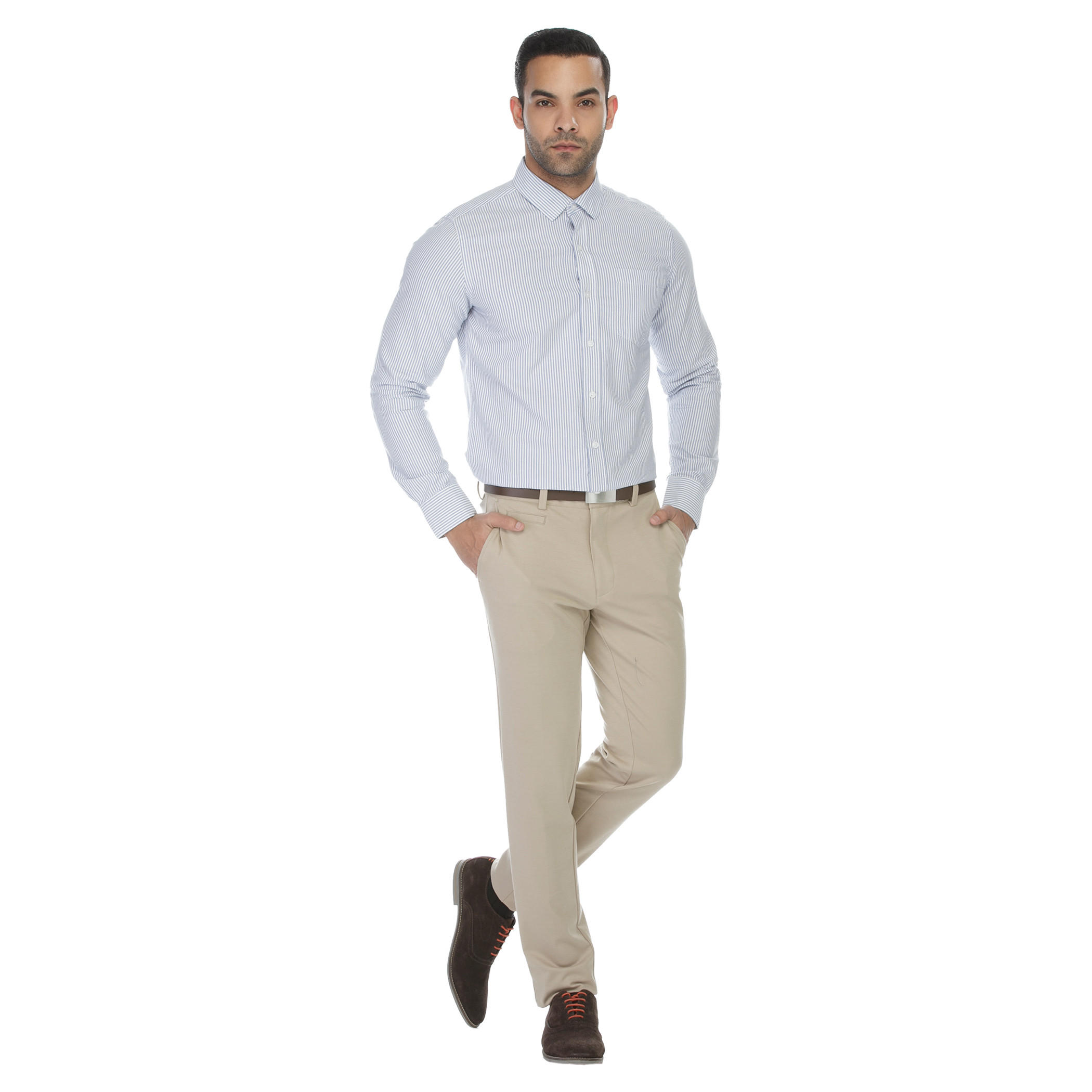 Solid Colour Trousers-men-clothing-bottoms-trousersandchinos-trousers-image-1