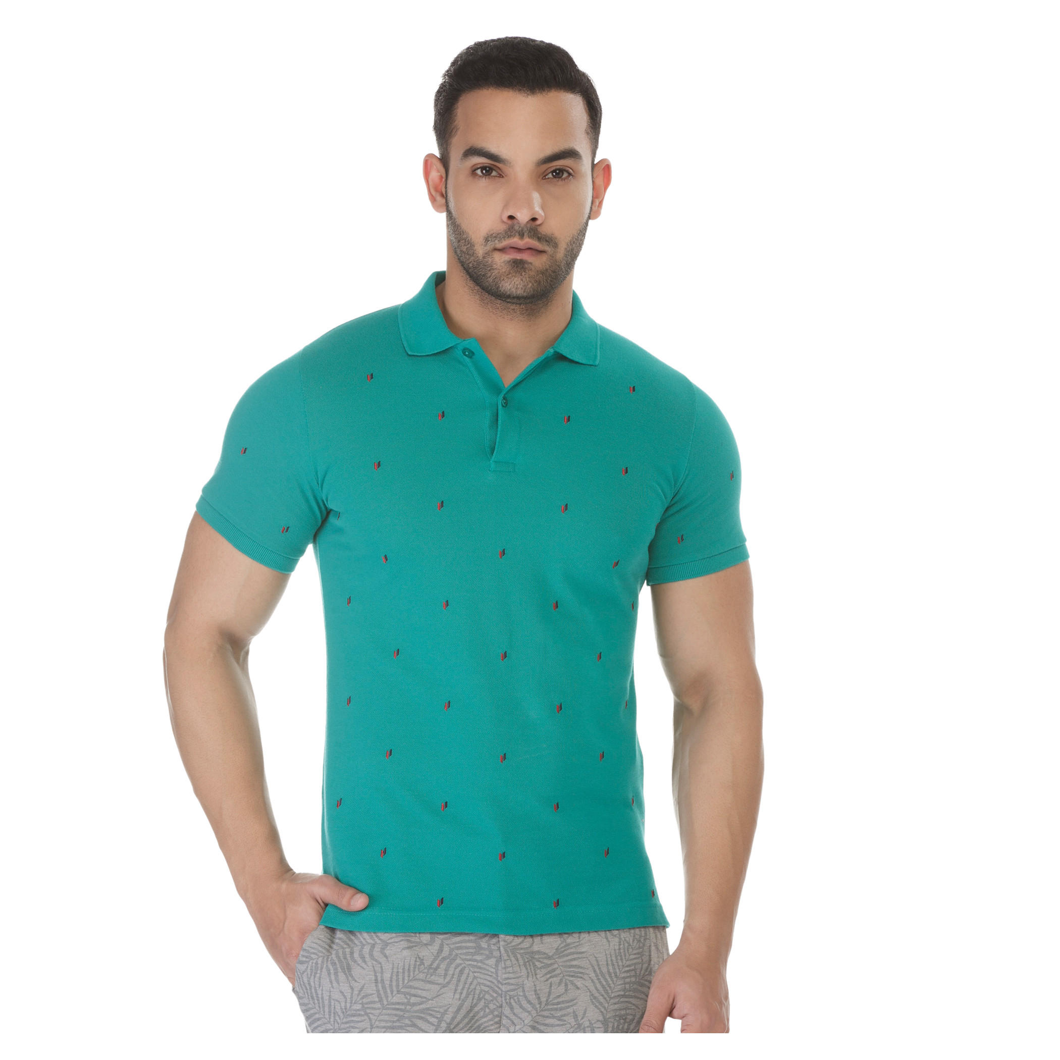 Polo Neck T-shirt-men-clothing-tshirtsandpolos-polos-image-1