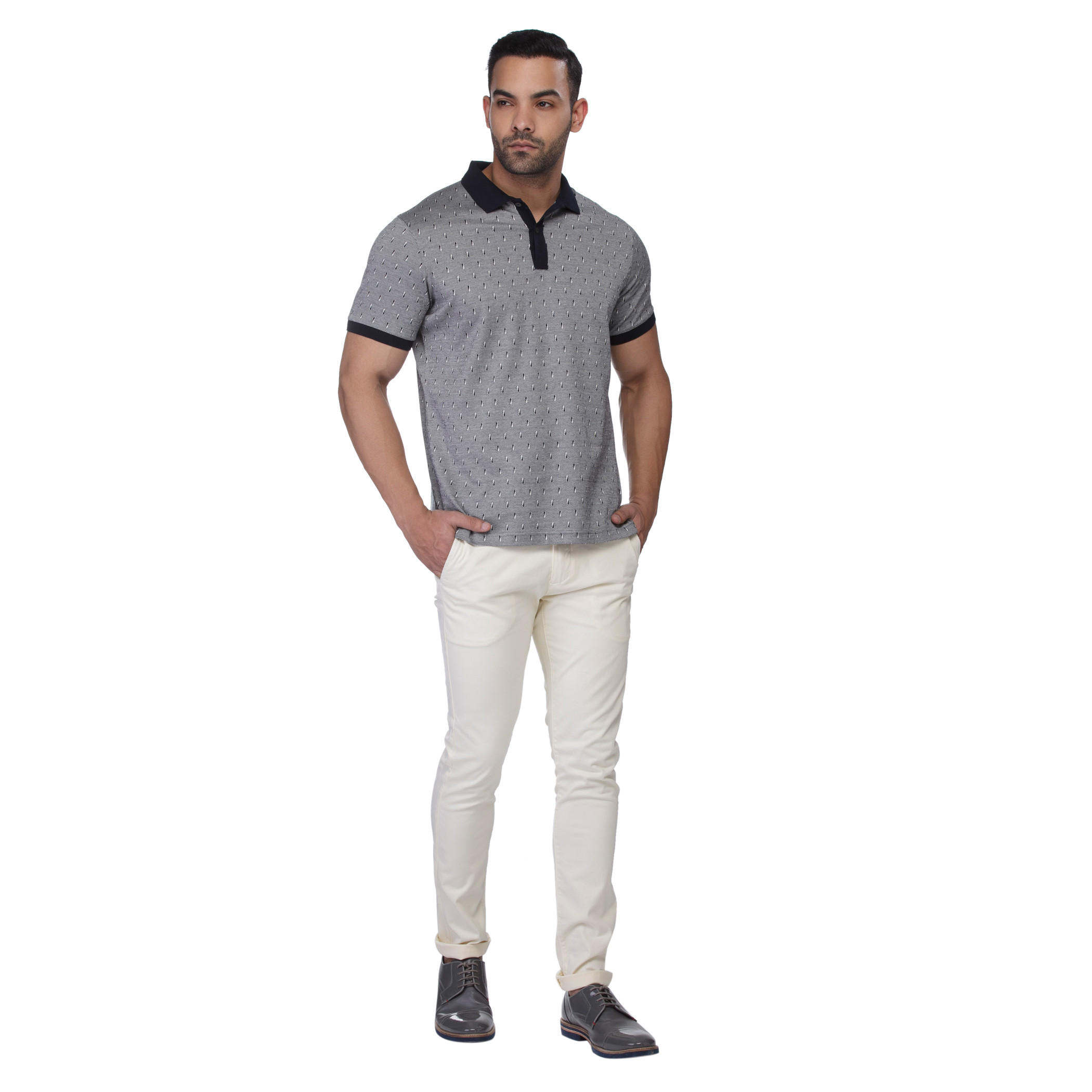 Polo Neck T-shirt-men-clothing-tshirtsandpolos-polos-image-1