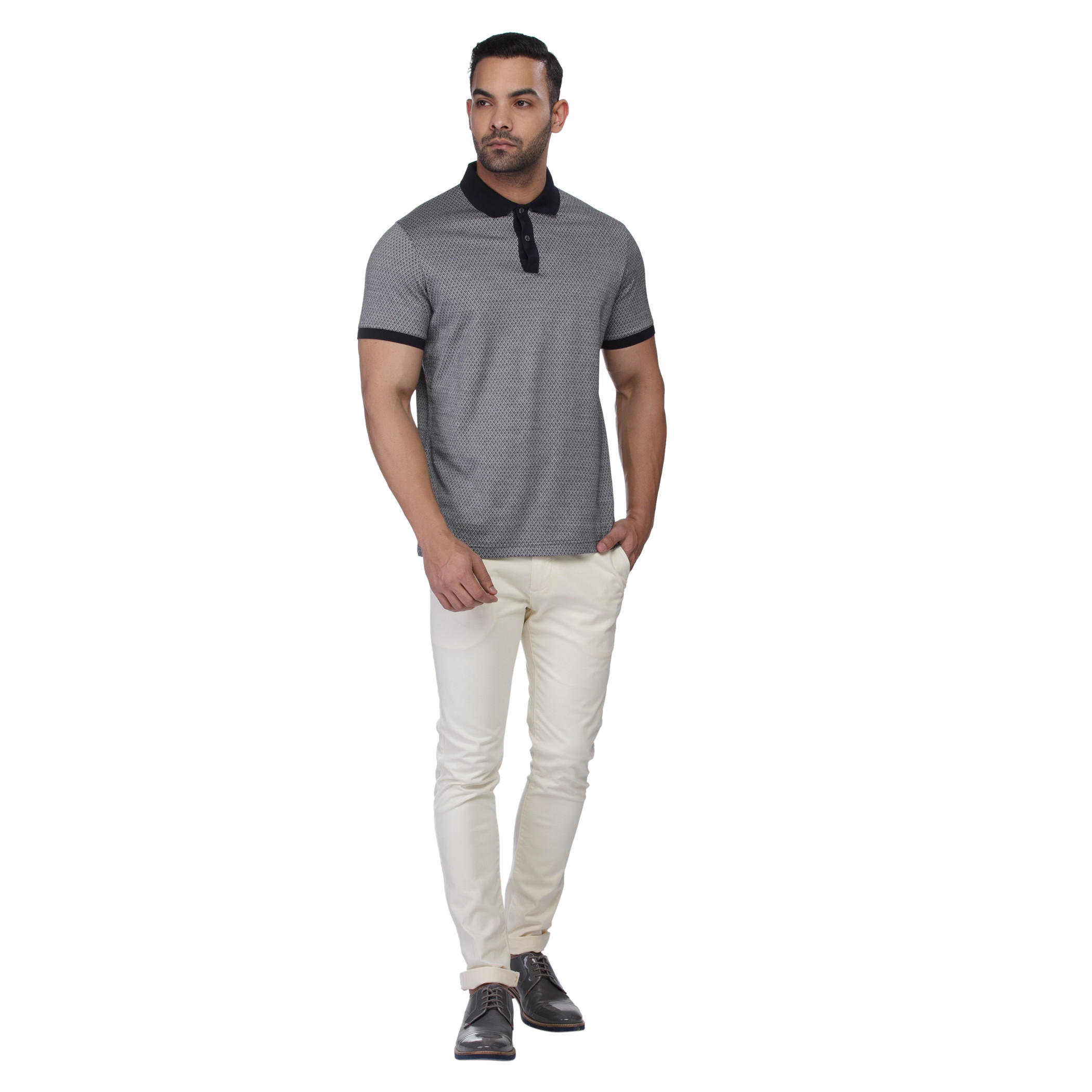 Polo Neck T-shirt-men-clothing-tshirtsandpolos-polos-image-1