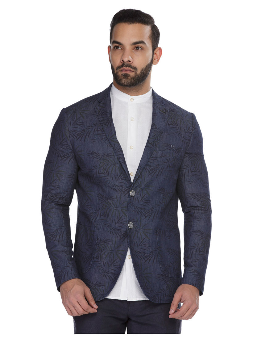 Printed Blazer-men-winterwear-jacketsandblazers-image-1
