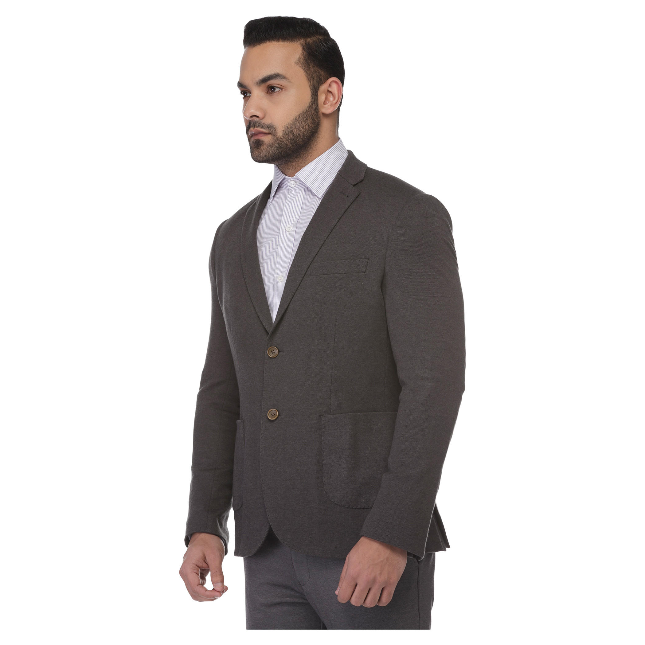 Textured Blazer-men-winterwear-jacketsandblazers-image-2