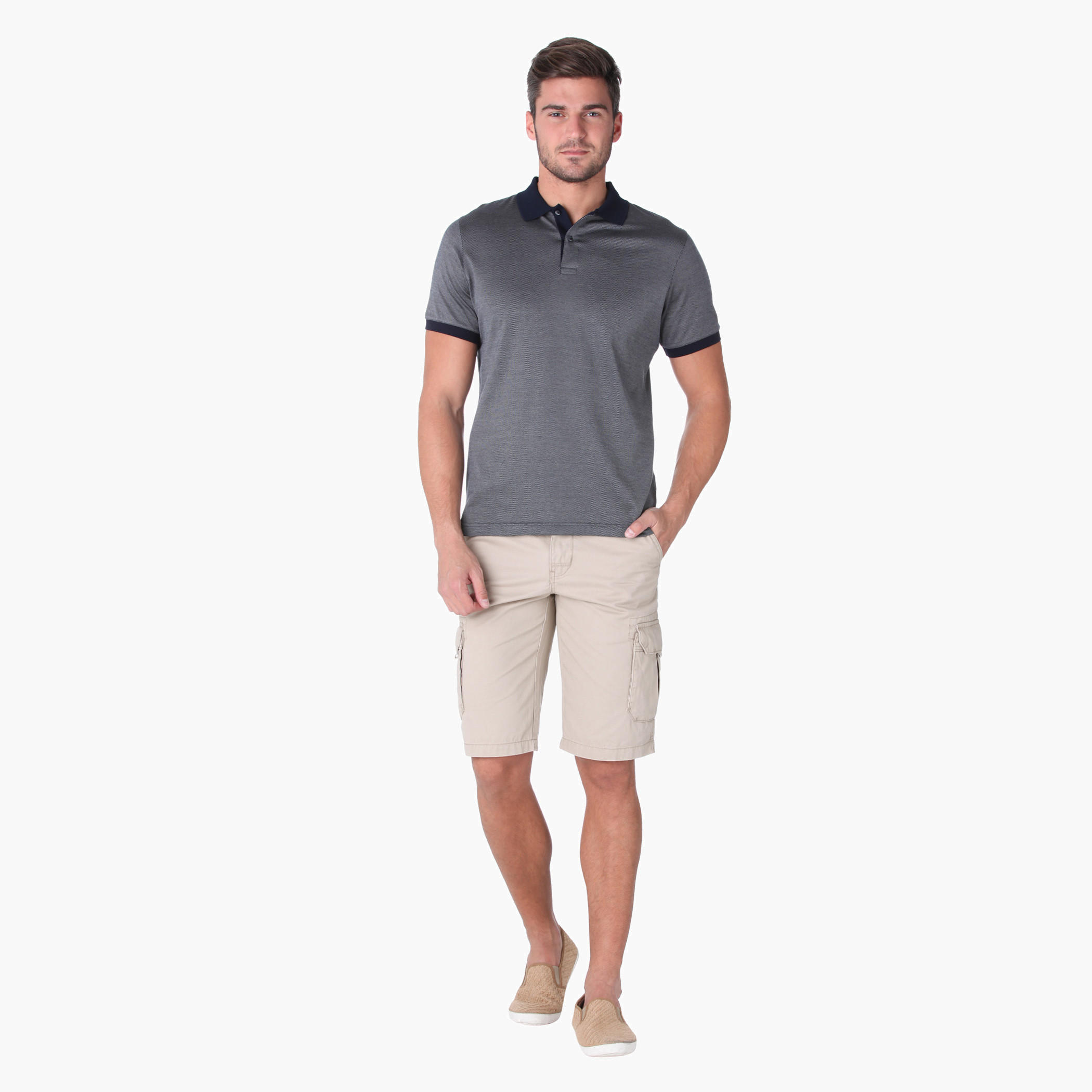Polo Neck T-shirt-men-clothing-tshirtsandpolos-polos-image-1