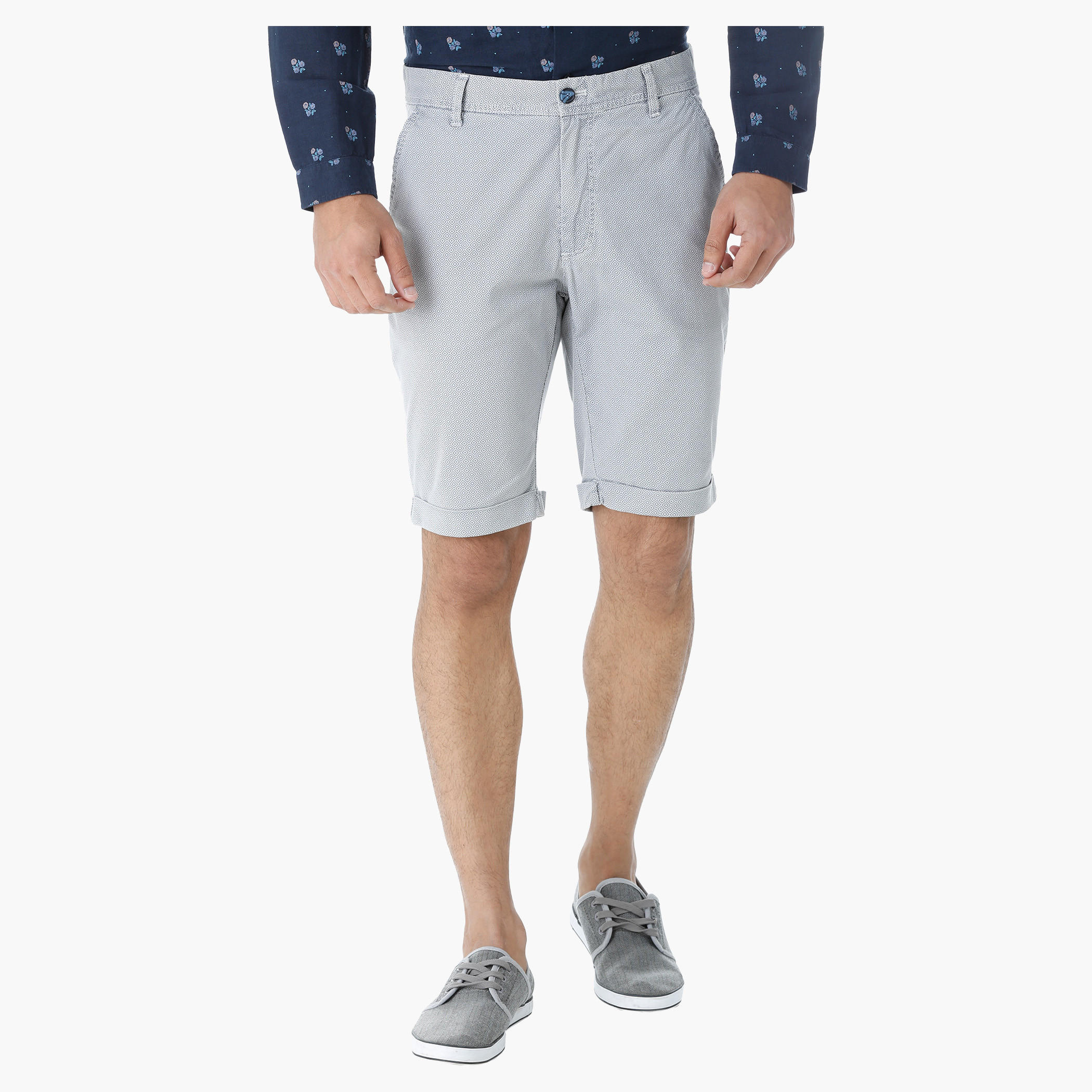 Printed Shorts in Regular Fit-men-clothing-bottoms-shorts-image-1