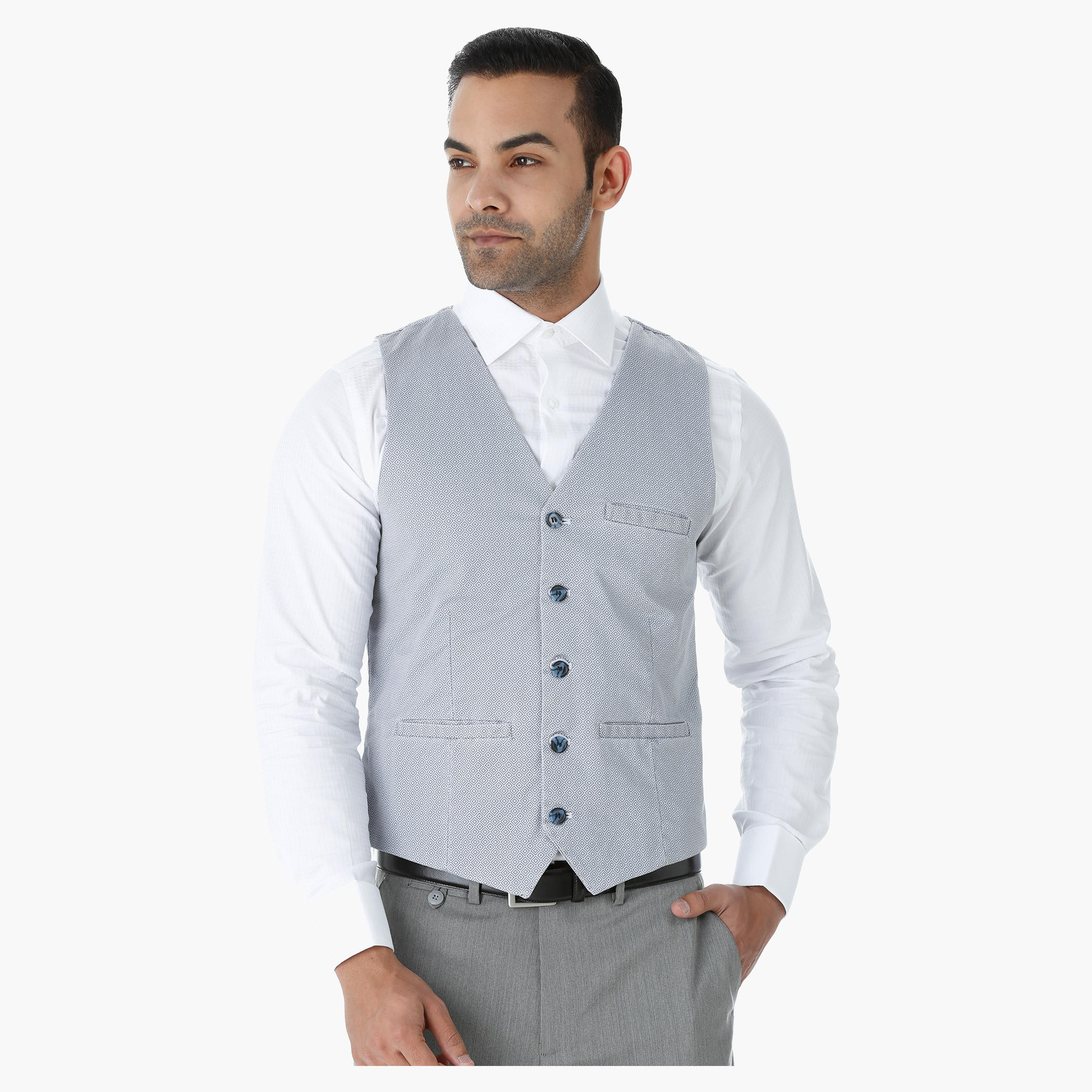 Printed Twill Waistcoat-men-clothing-jacketsandblazers-coats-image-1