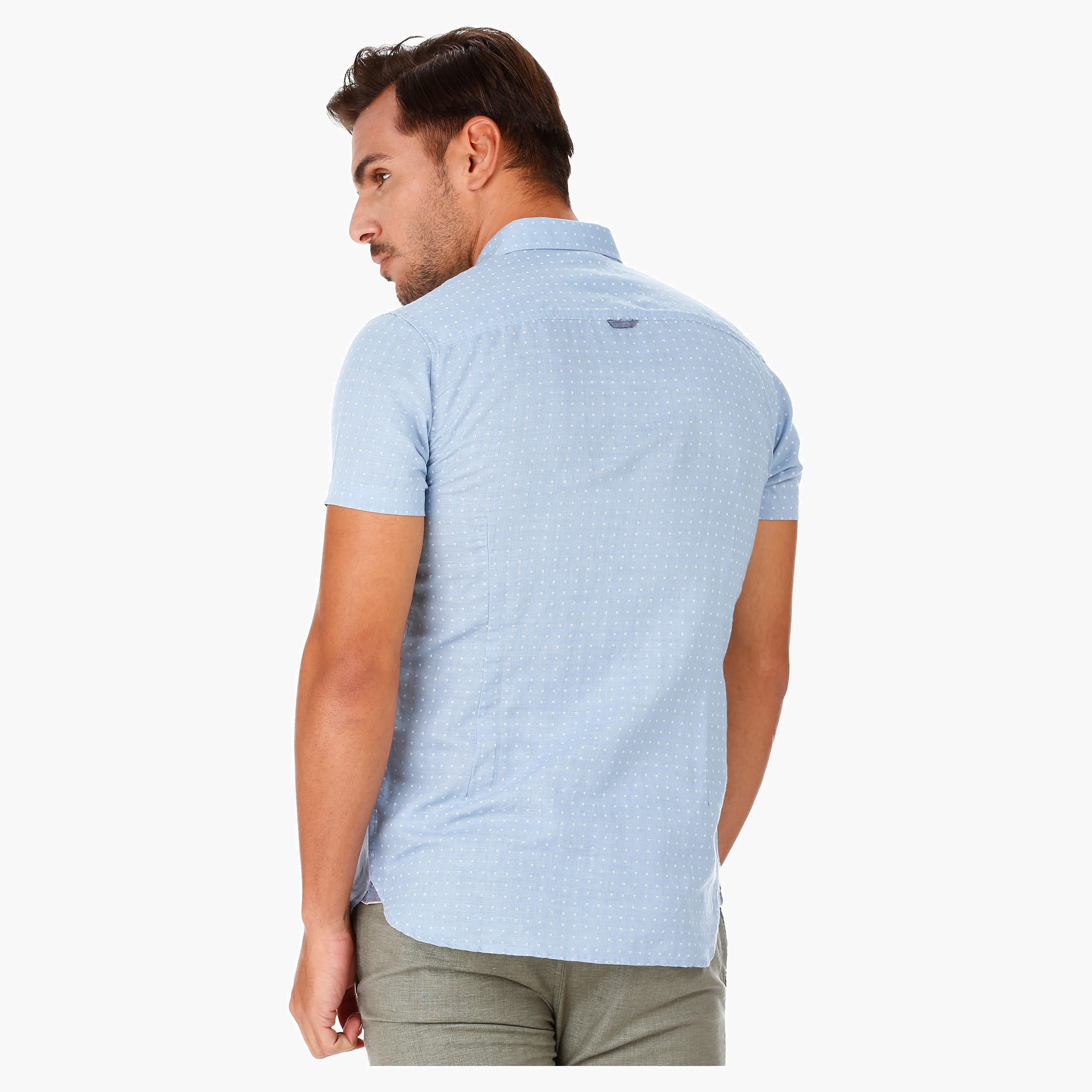 Linen Shirt in Slim Fit-men-clothing-shirts-image-2