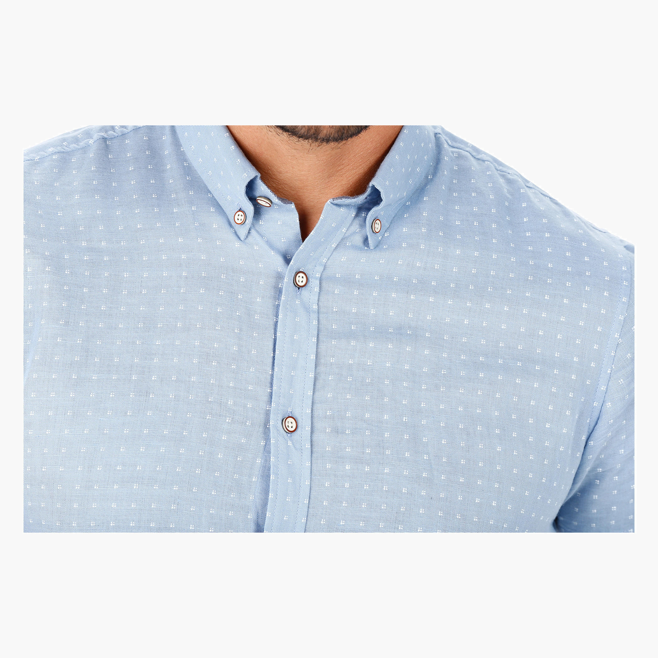 Linen Shirt in Slim Fit-men-clothing-shirts-image-4