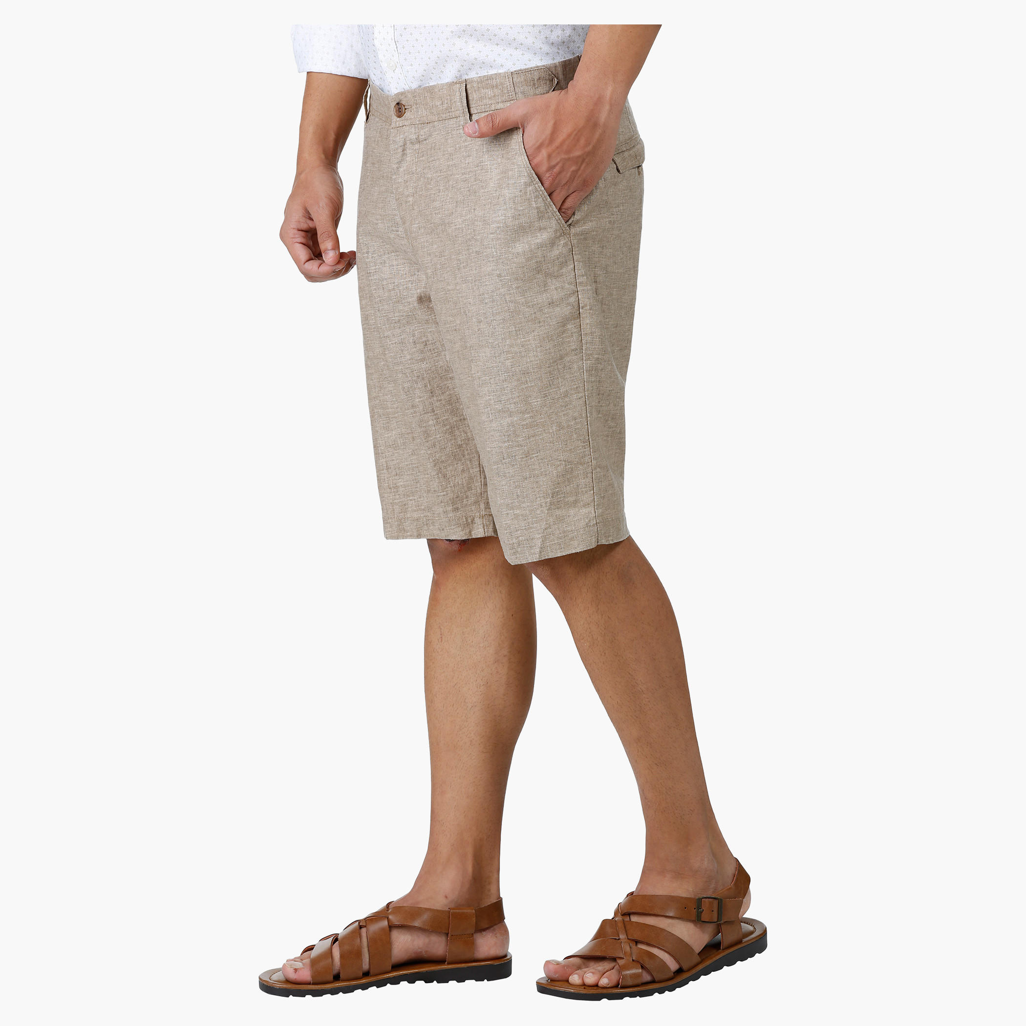 Chino Shorts in Regular Fit-men-clothing-bottoms-shorts-image-3