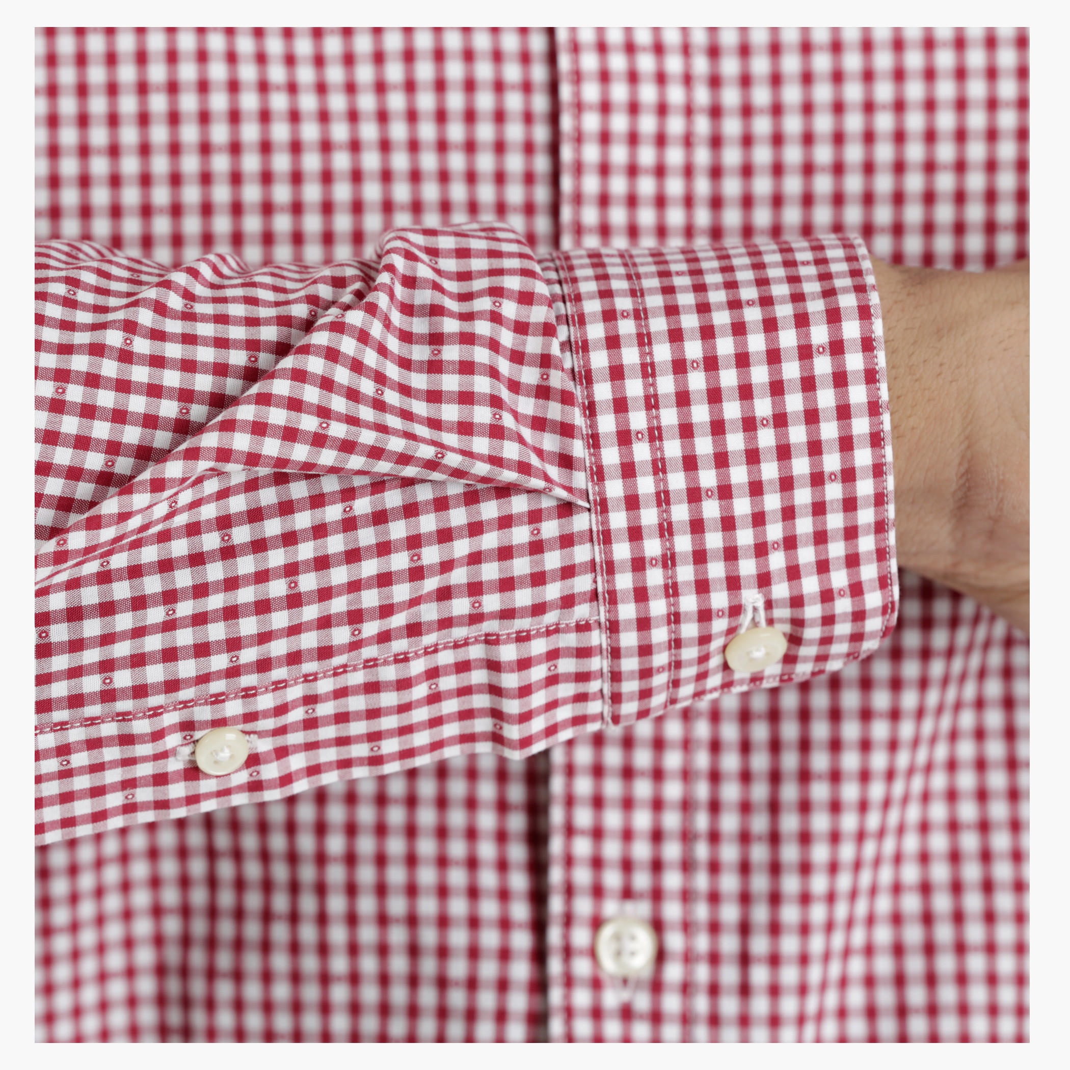 Cotton Chequered Shirt in Slim Fit-men-clothing-shirts-image-9