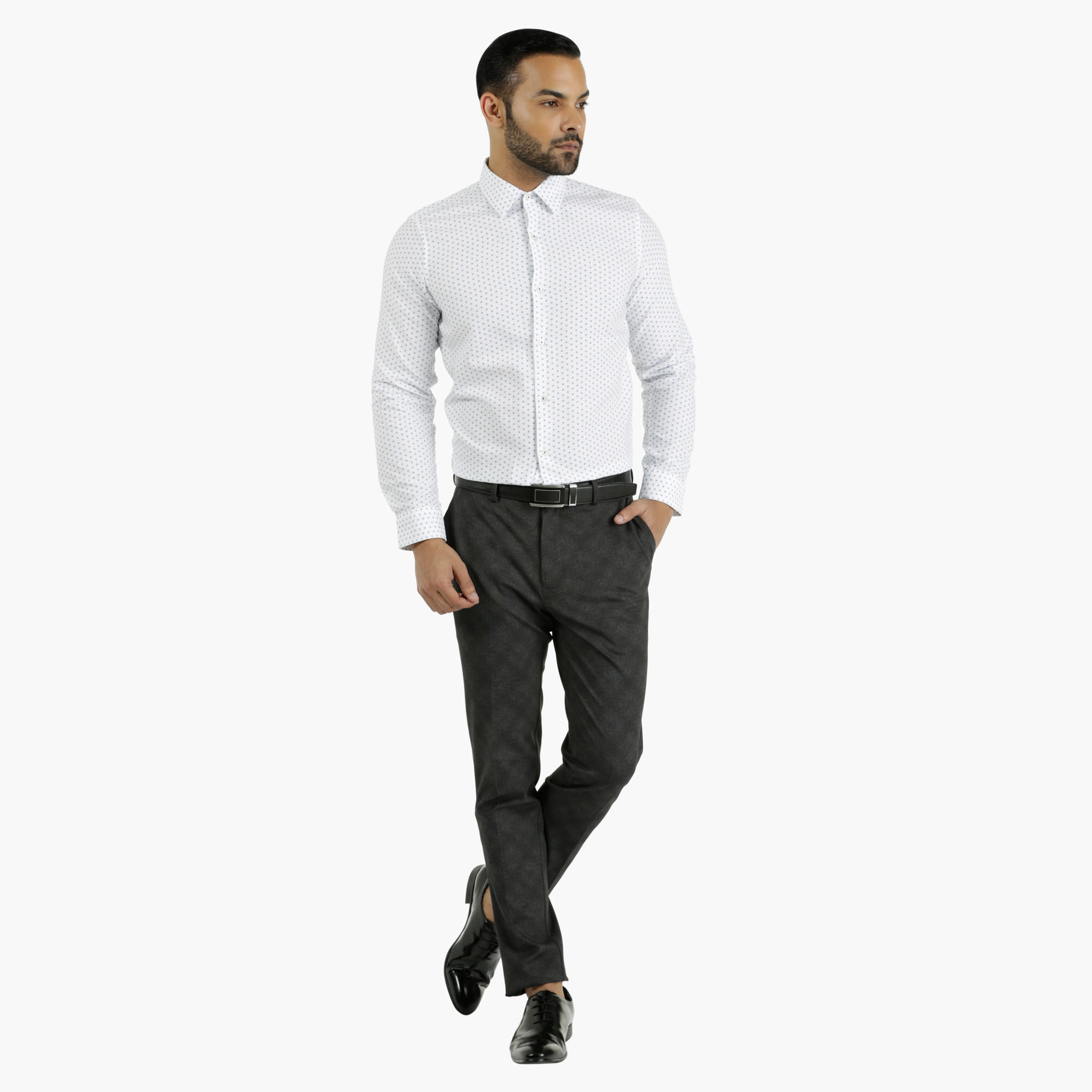 Printed Cotton Shirt in Slim Fit-men-clothing-shirts-image-5