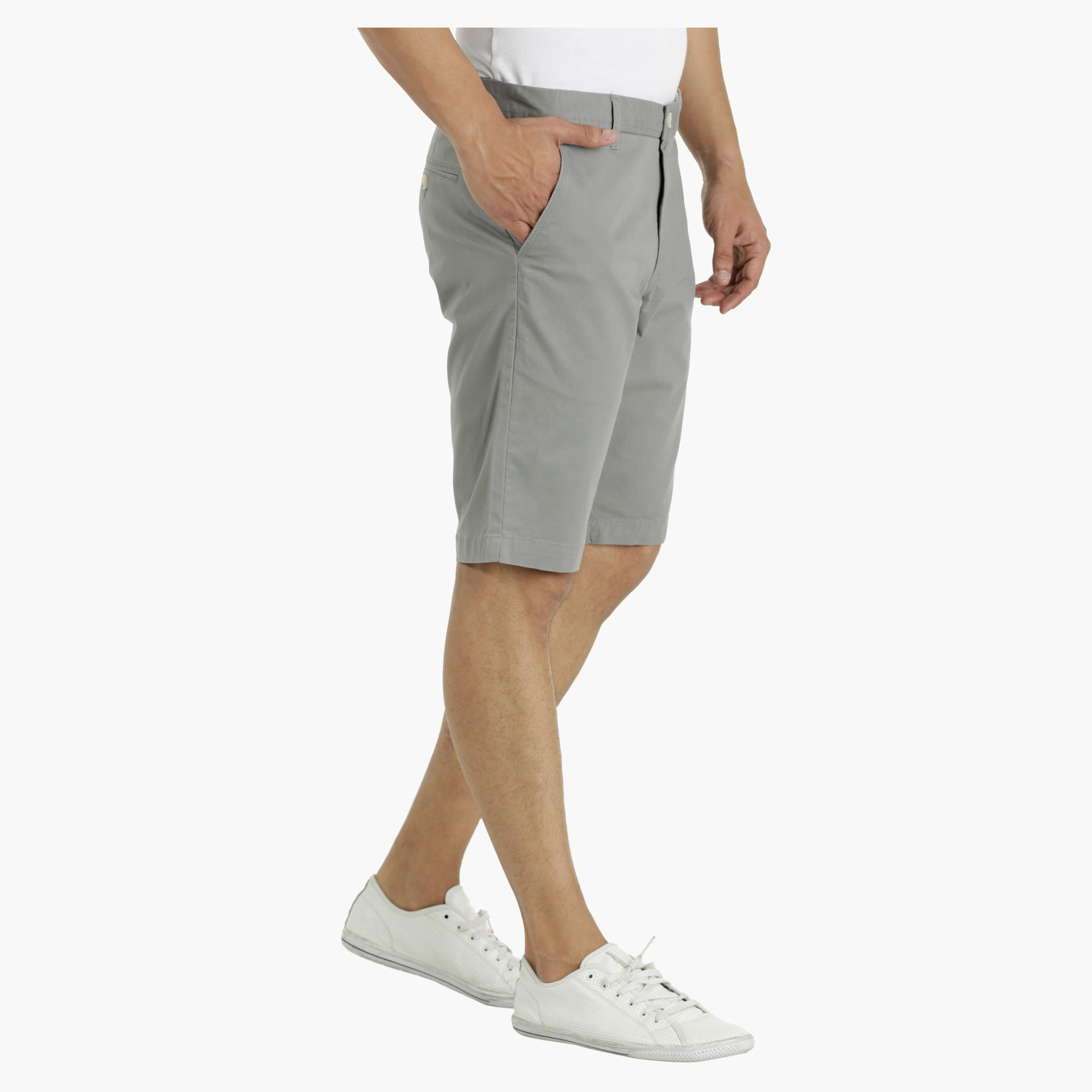 Casual Half-Length Shorts in Regular Fit-men-clothing-bottoms-shorts-image-8