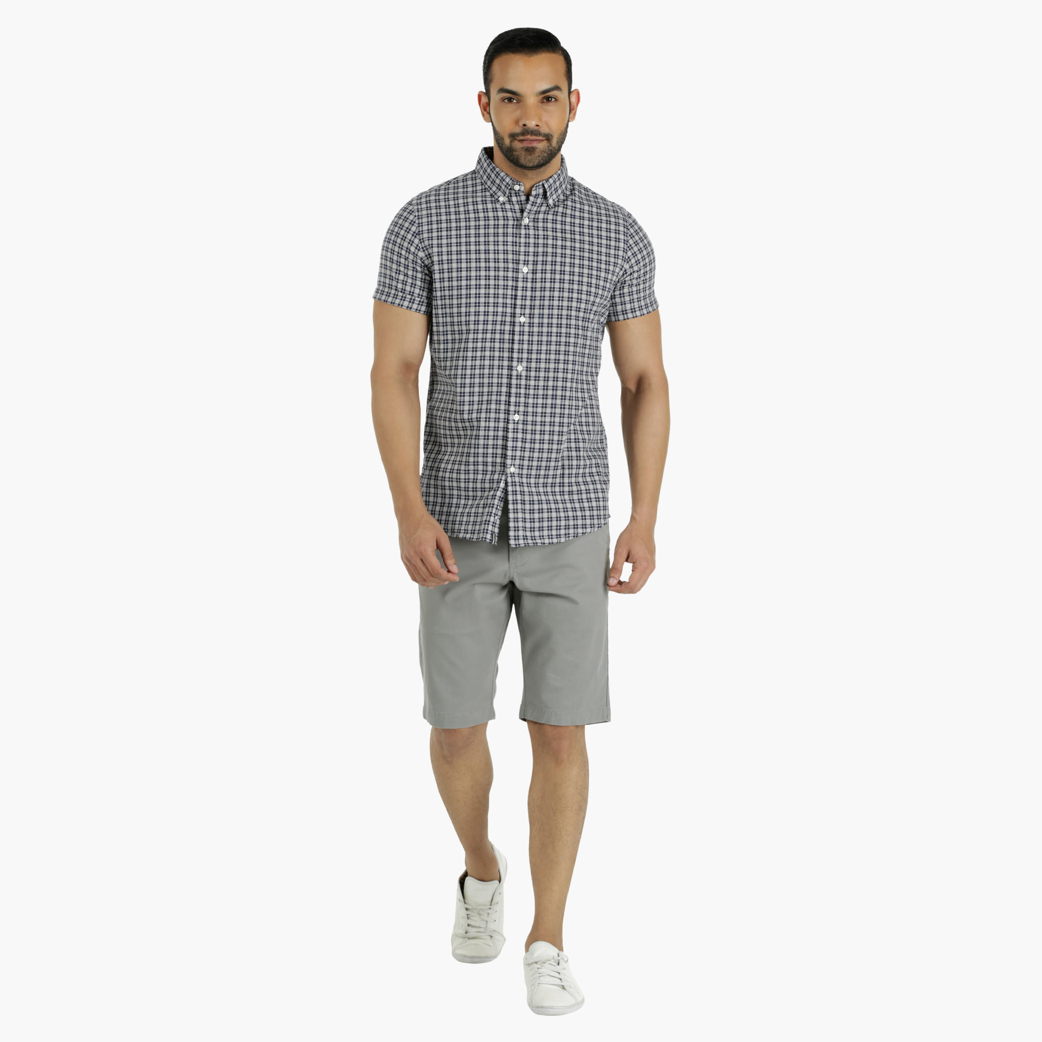 Casual Half-Length Shorts in Regular Fit-men-clothing-bottoms-shorts-image-10