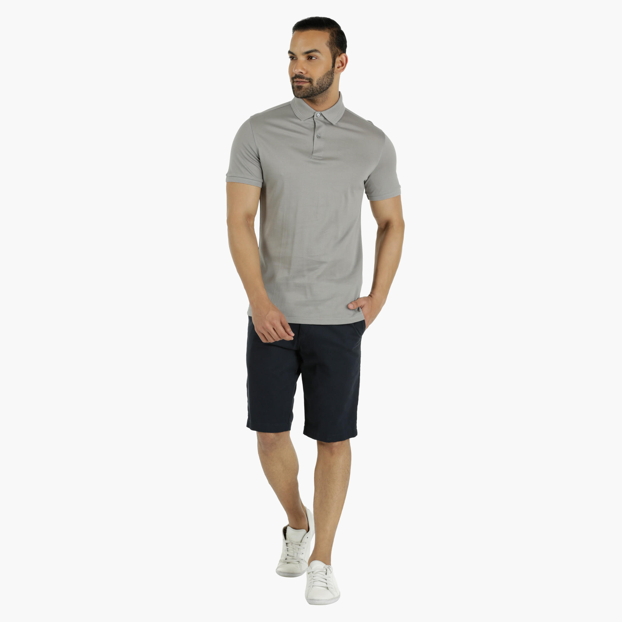 Cotton Polo T-Shirt with Pique Collar in Regular Fit-men-clothing-tshirtsandpolos-polos-image-5