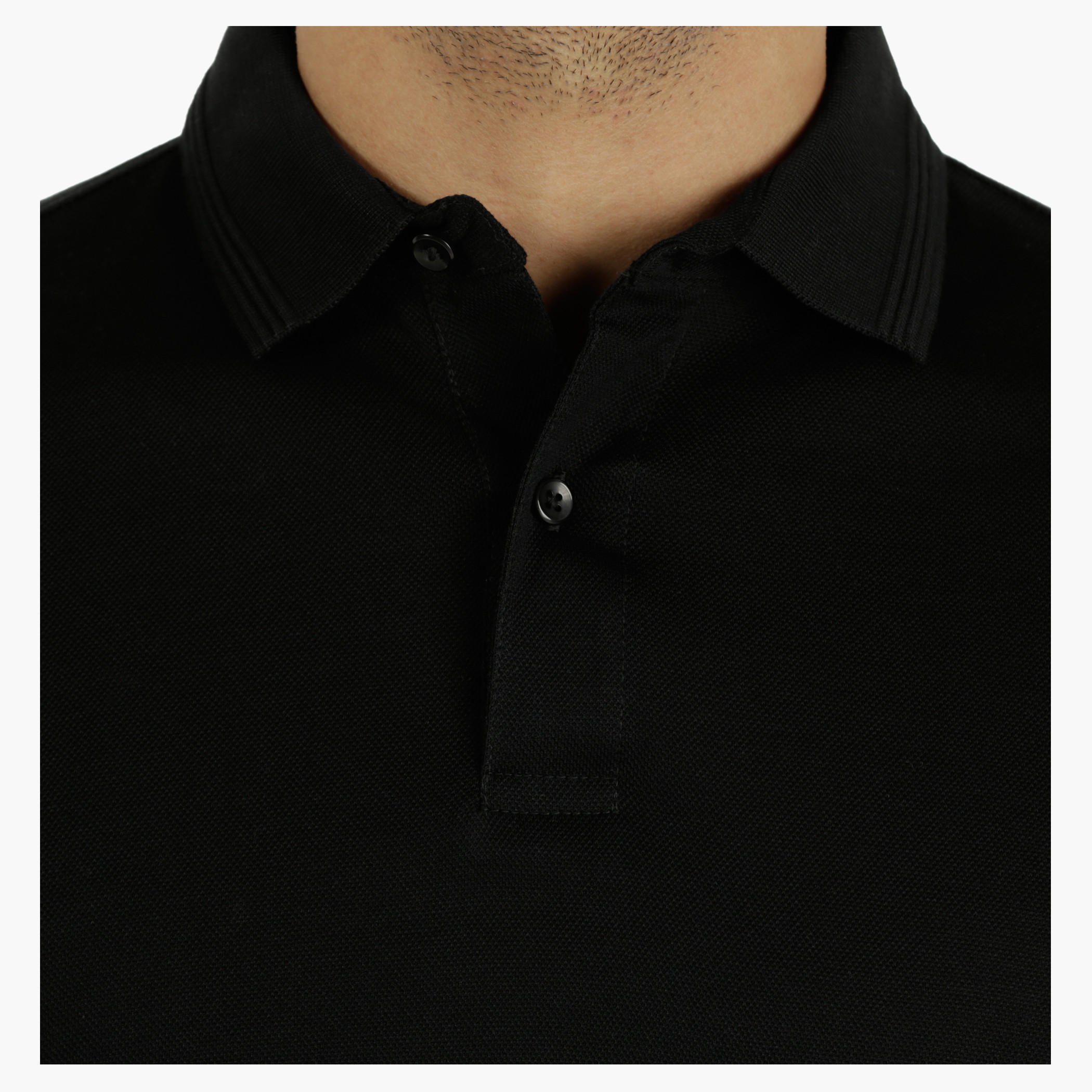 Cotton Polo T-Shirt with Pique Collar in Regular Fit-men-clothing-tshirtsandpolos-polos-image-9