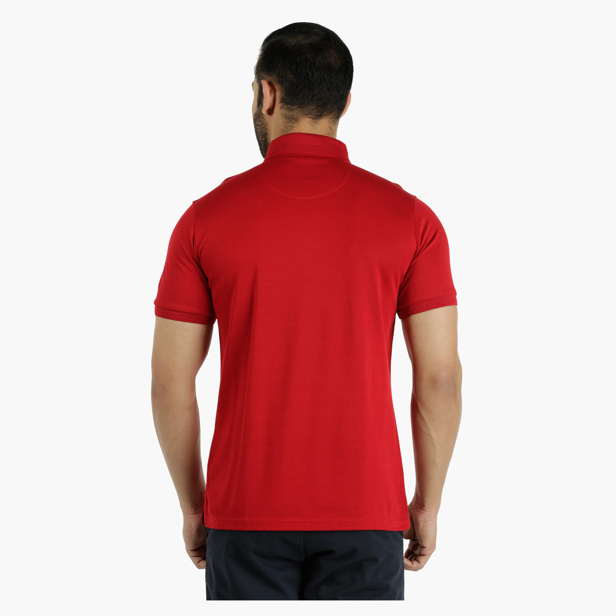 Cotton Polo T-Shirt with Pique Collar in Regular Fit-men-clothing-tshirtsandpolos-polos-image-12