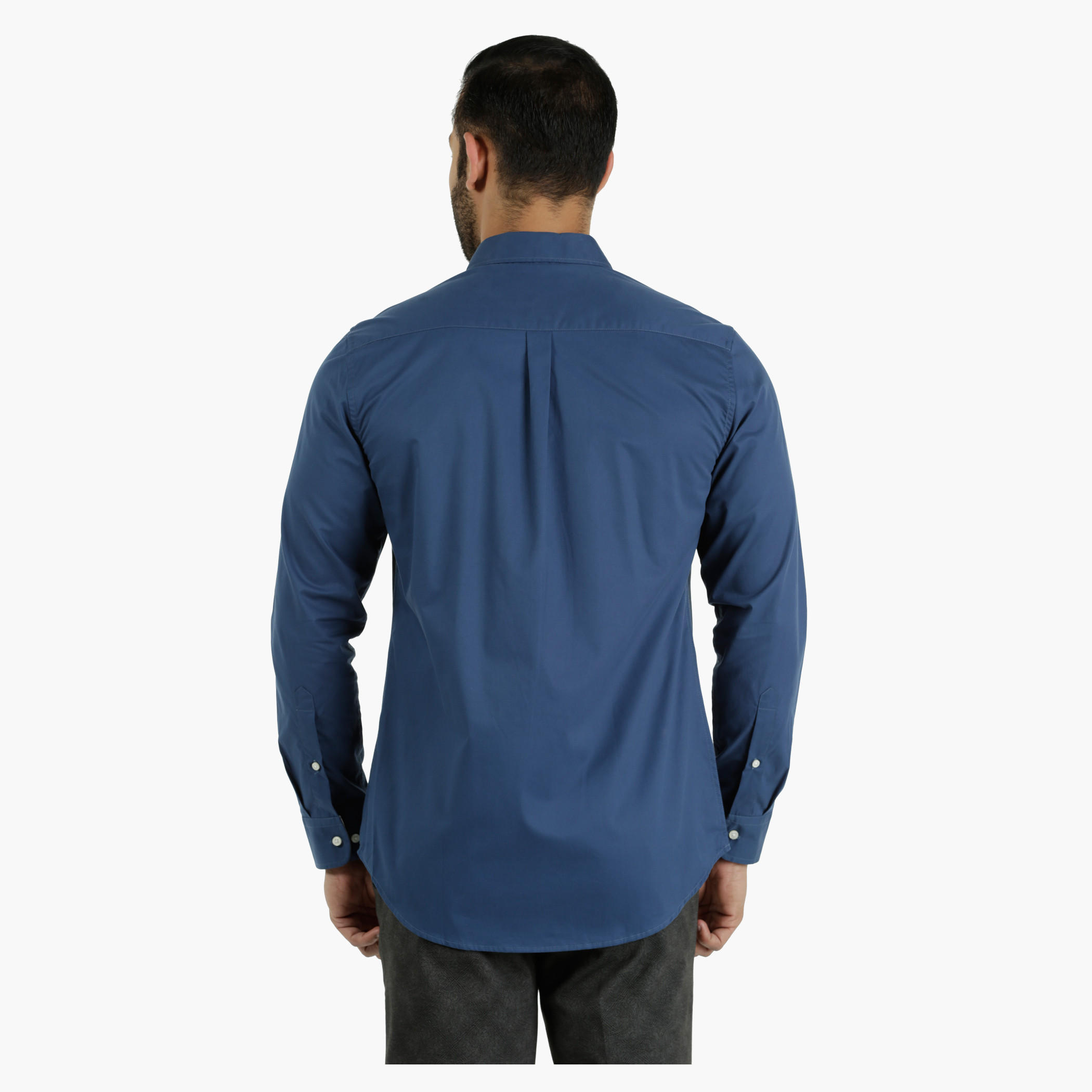 Cotton Button-Down Shirt in Regular Fit-men-clothing-shirts-image-4