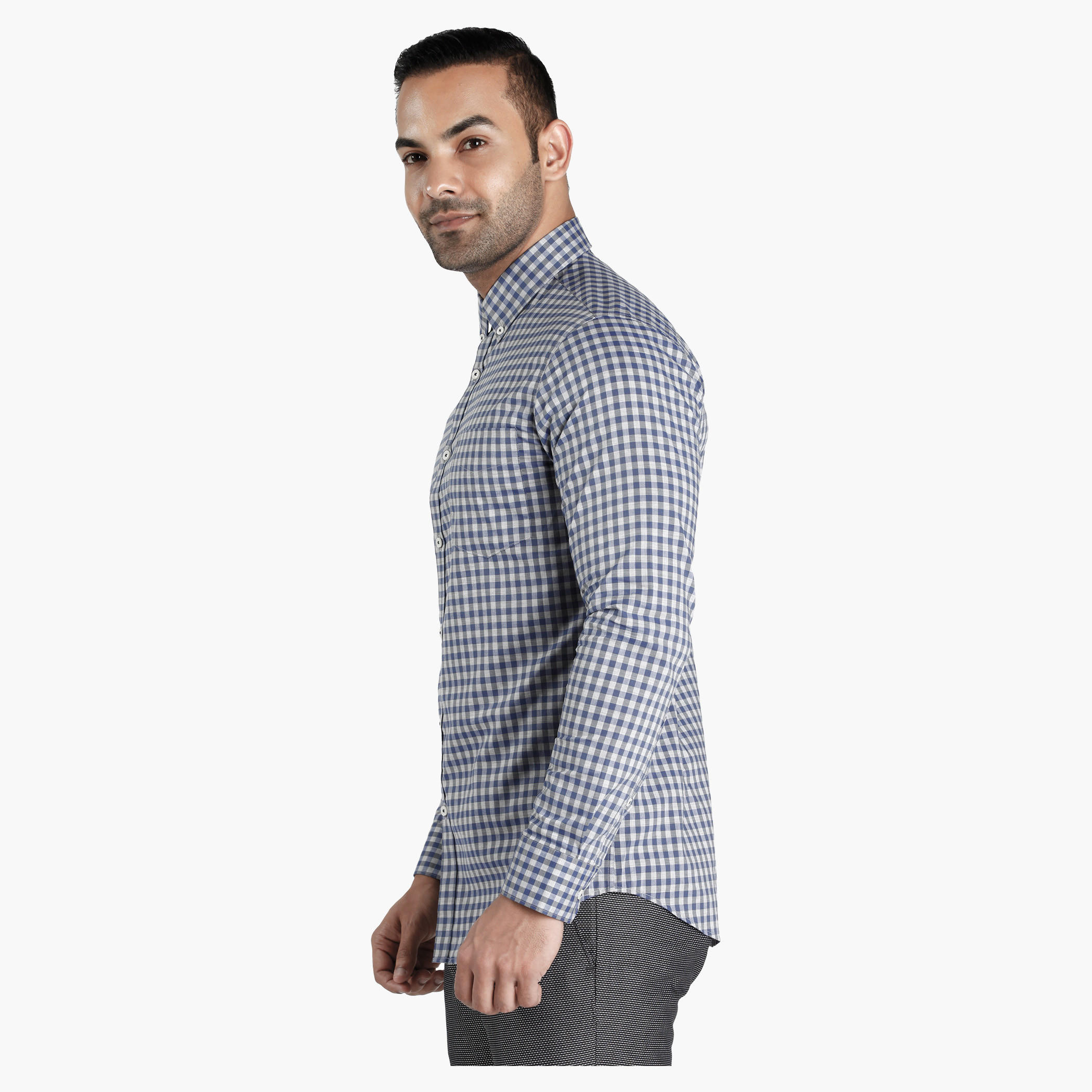 Chequered Shirt with Long Sleeves-men-clothing-shirts-image-3