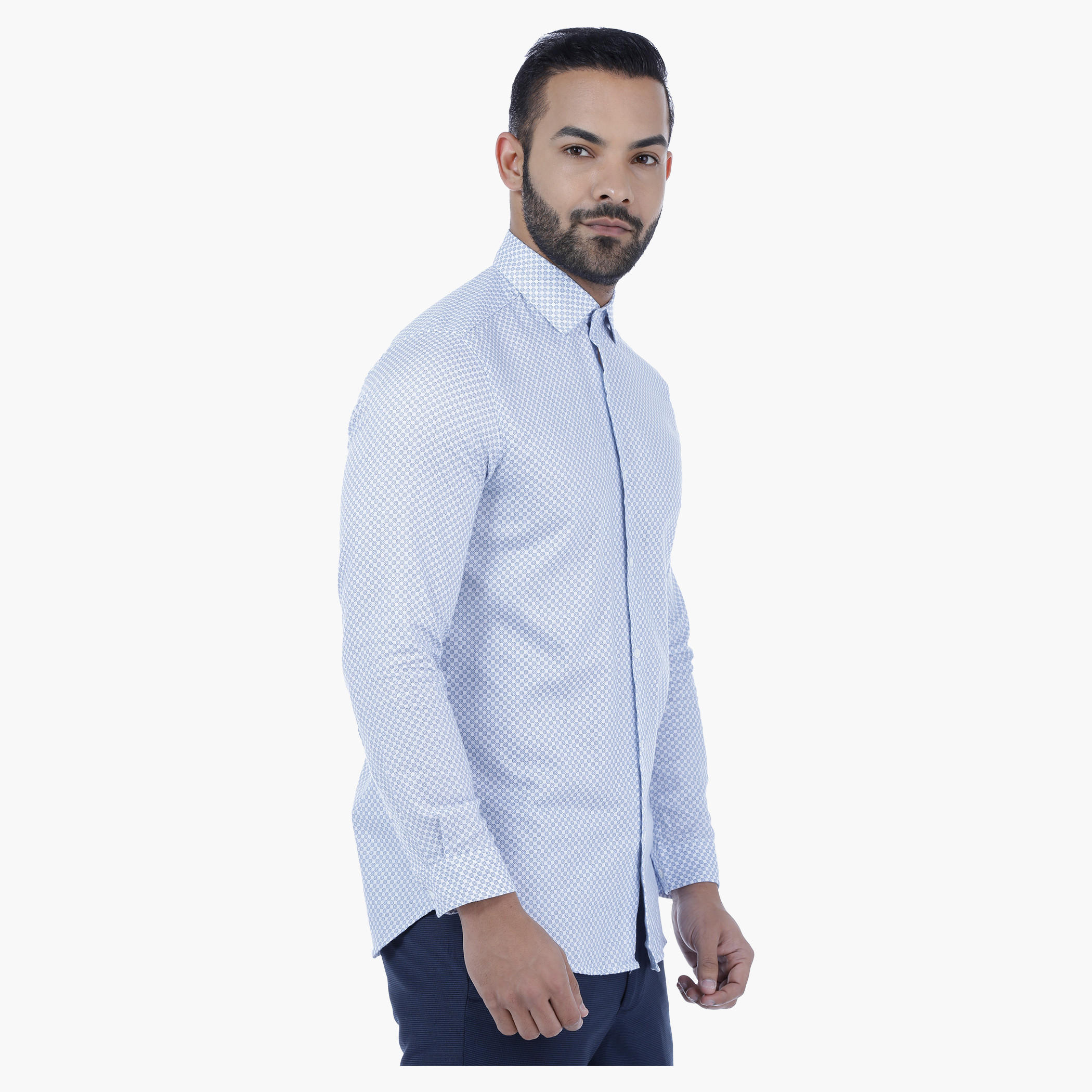 Prnted Shirt with Long Sleeves-men-clothing-shirts-image-3