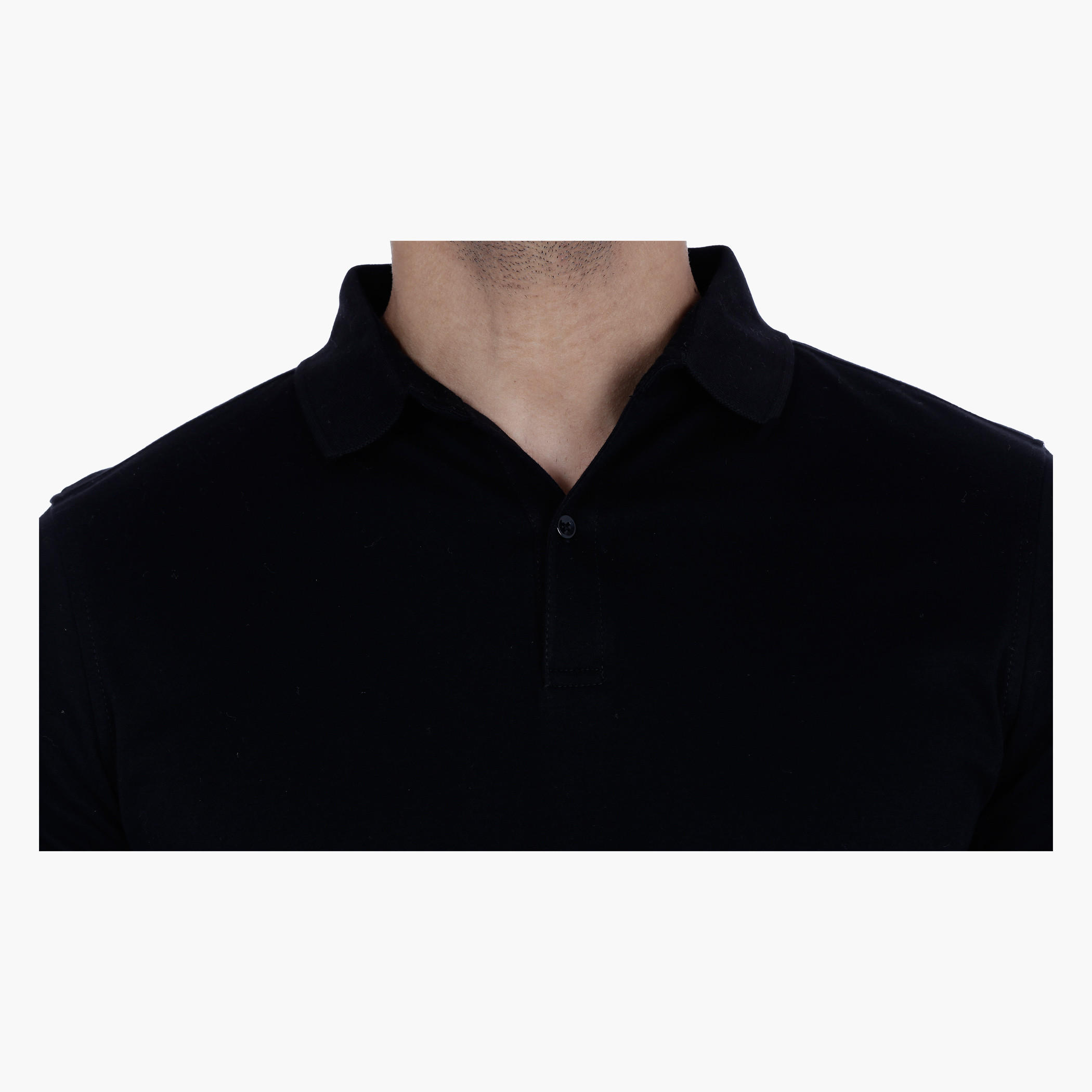 Mercerized Polo T-Shirt with Short Sleeves-men-clothing-tshirtsandpolos-polos-image-4