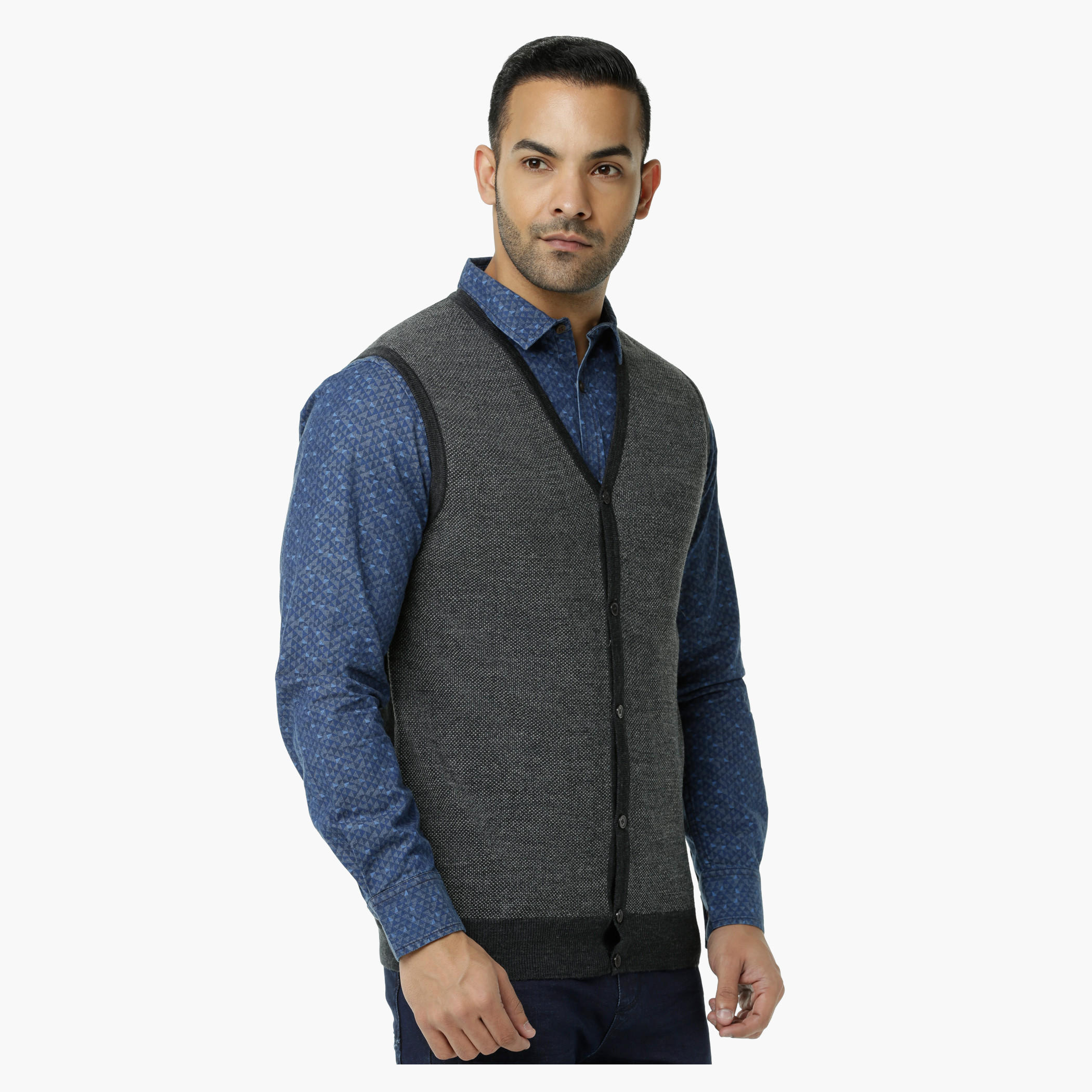 Textured Sweater with Front Placket-men-clothing-sweatersandpullovers-image-3
