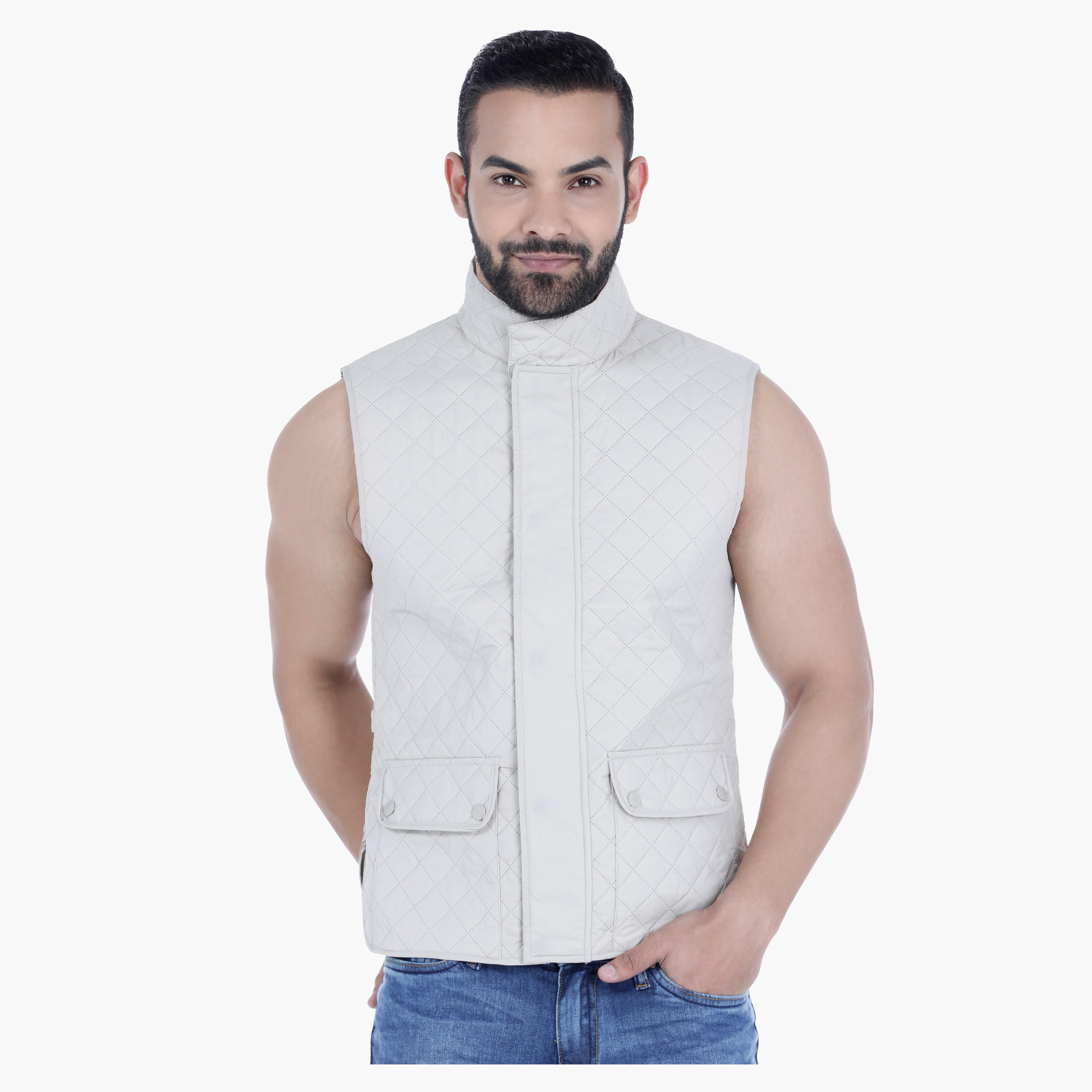 Quilted Gilet in Regular Fit-men-clothing-jacketsandblazers-jackets-image-1