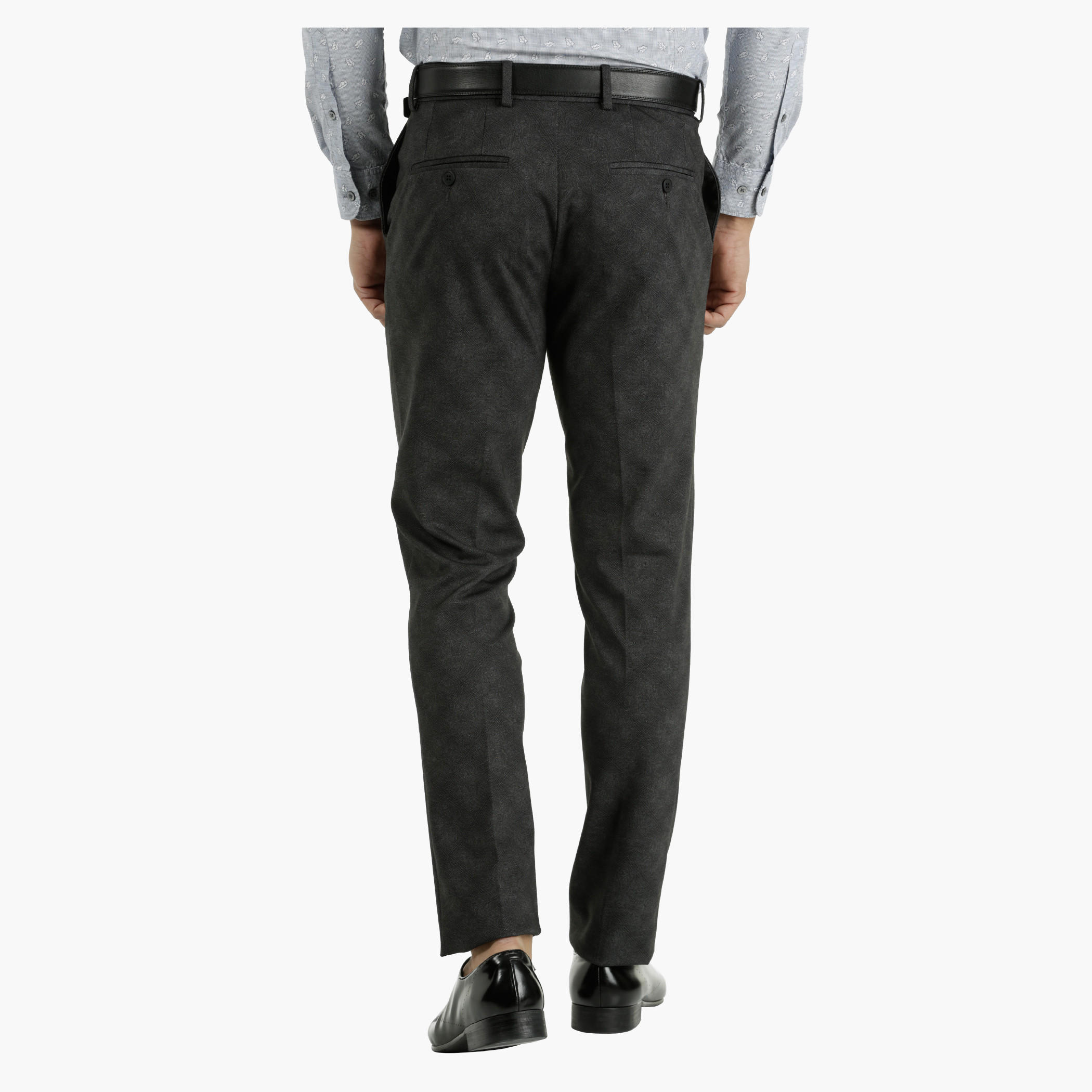 Knit Formal Trousers in Regular Fit-men-clothing-bottoms-trousersandchinos-trousers-image-2