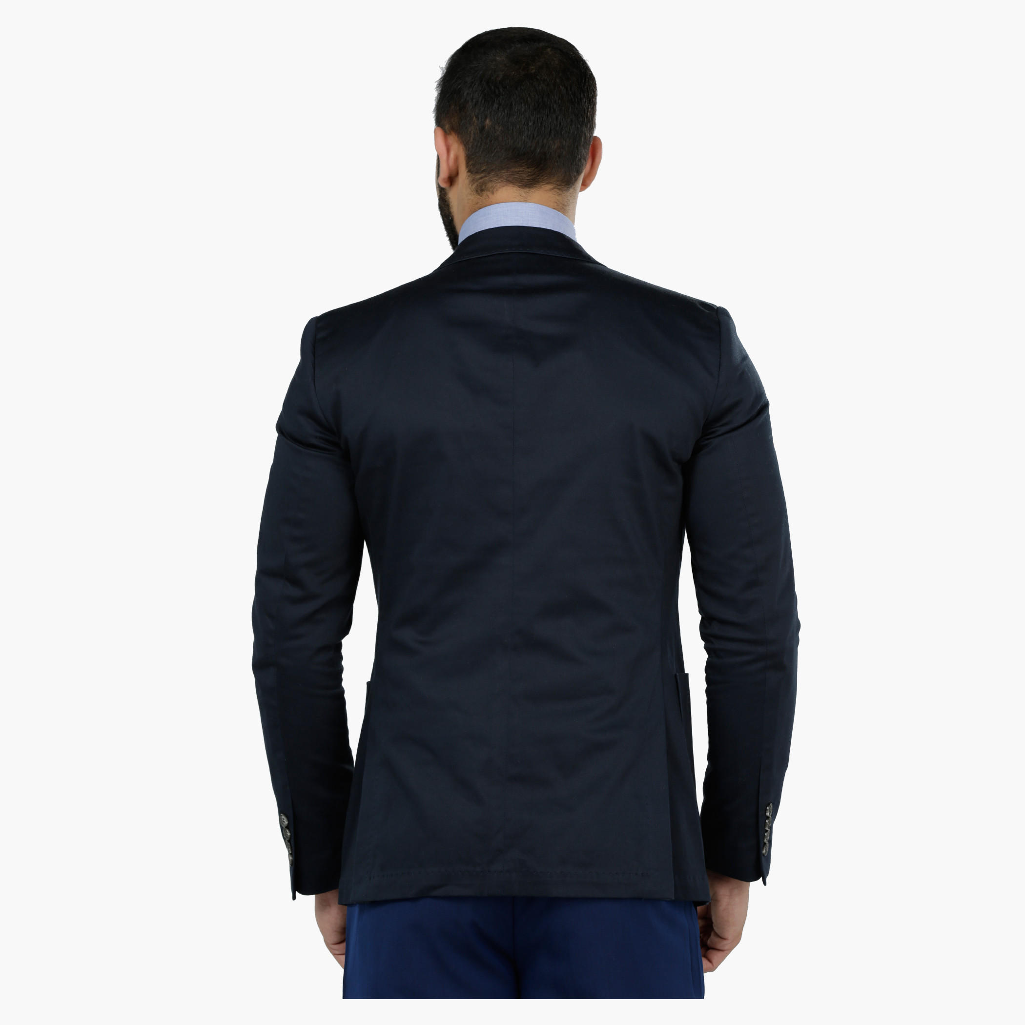 Woven Blazer with Patch Pocket in Slim Fit-men-winterwear-jacketsandblazers-image-2