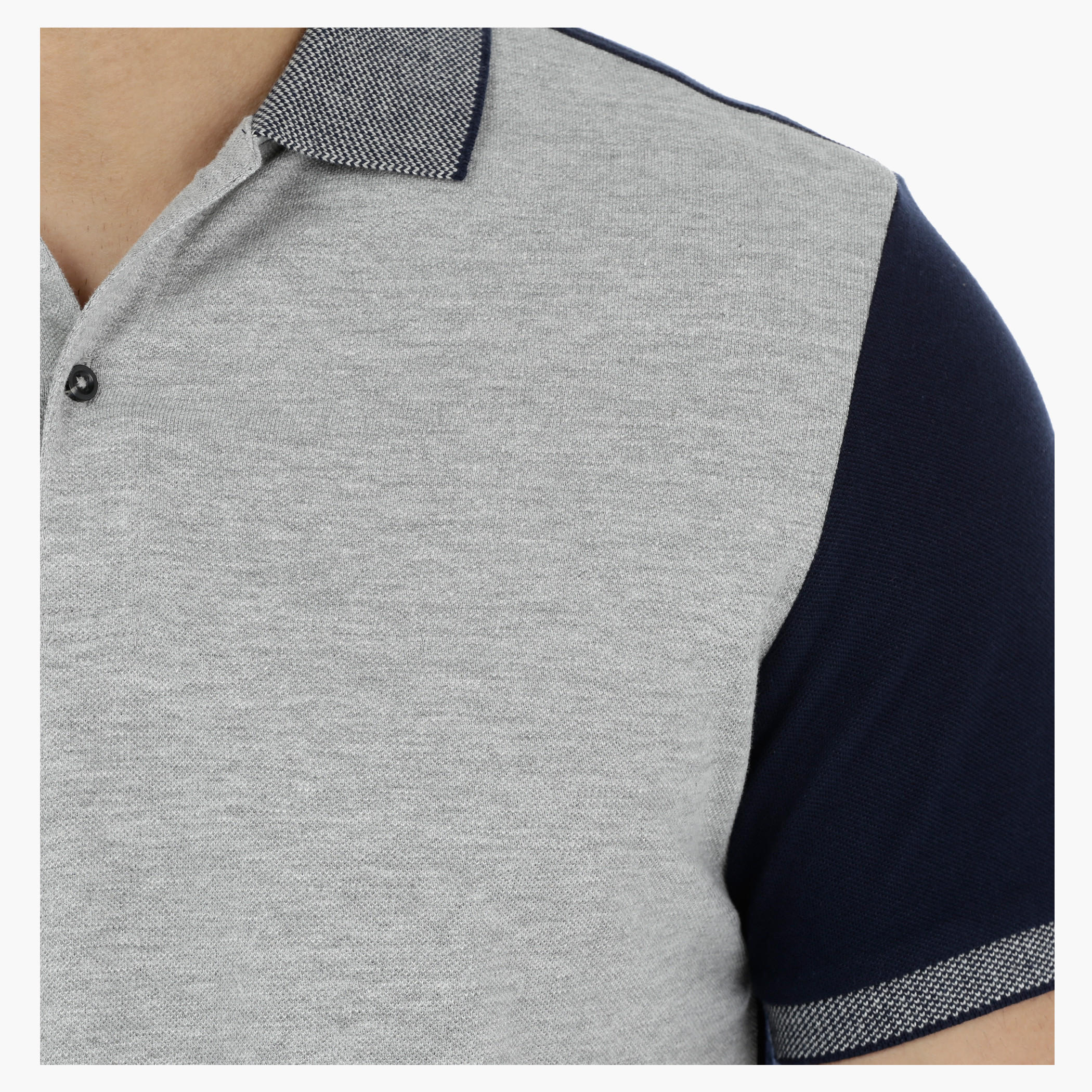 Polo Neck T-Shirt with Short Sleeves-men-clothing-tshirtsandpolos-polos-image-4