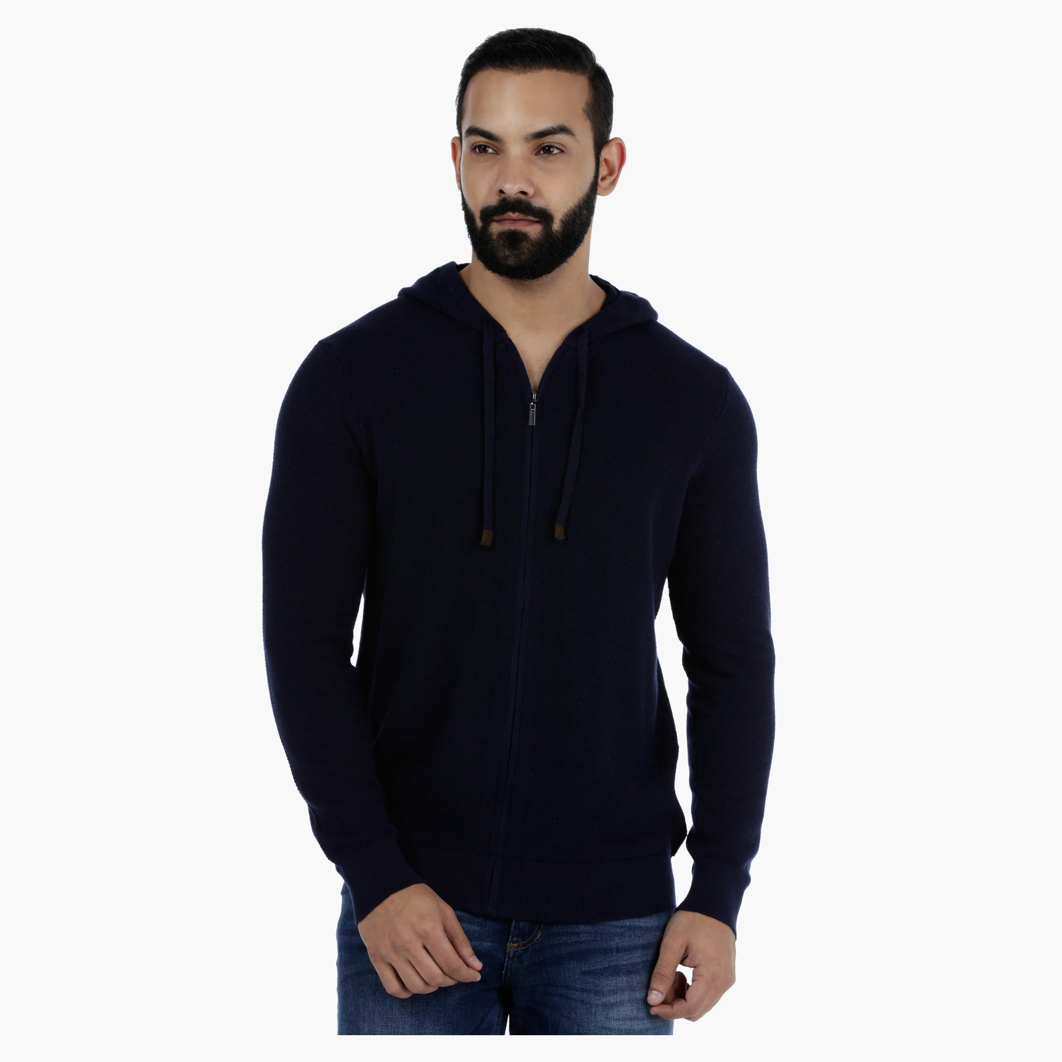 Long Sleeves Sweatshirt with Hood-men-winterwear-hoodiesandsweatshirts-image-1