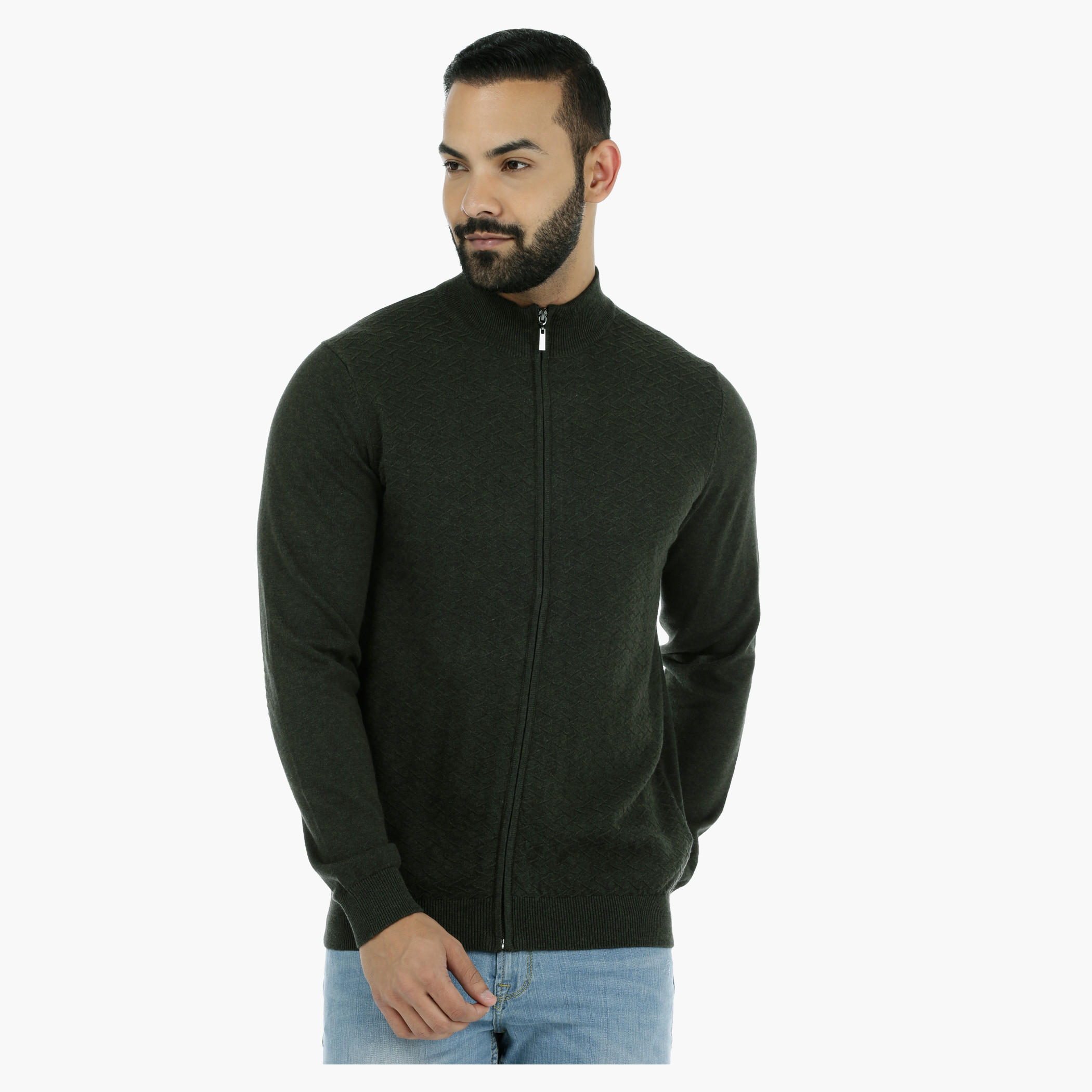 Textured Sweater with Long Sleeves-men-clothing-sweatersandpullovers-image-6
