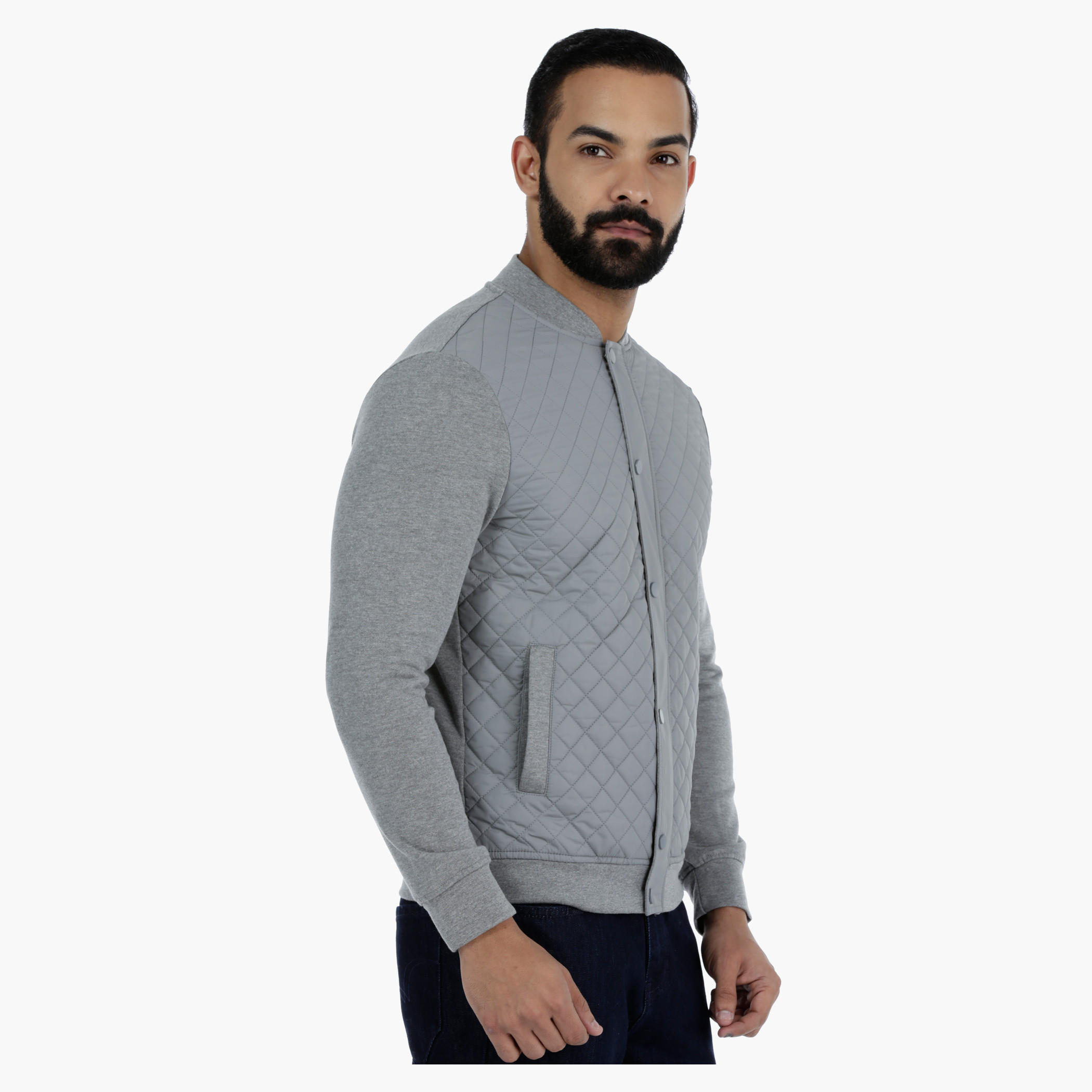 Quilted Long Sleeves Jacket in Slim Fit-men-clothing-jacketsandblazers-jackets-image-8