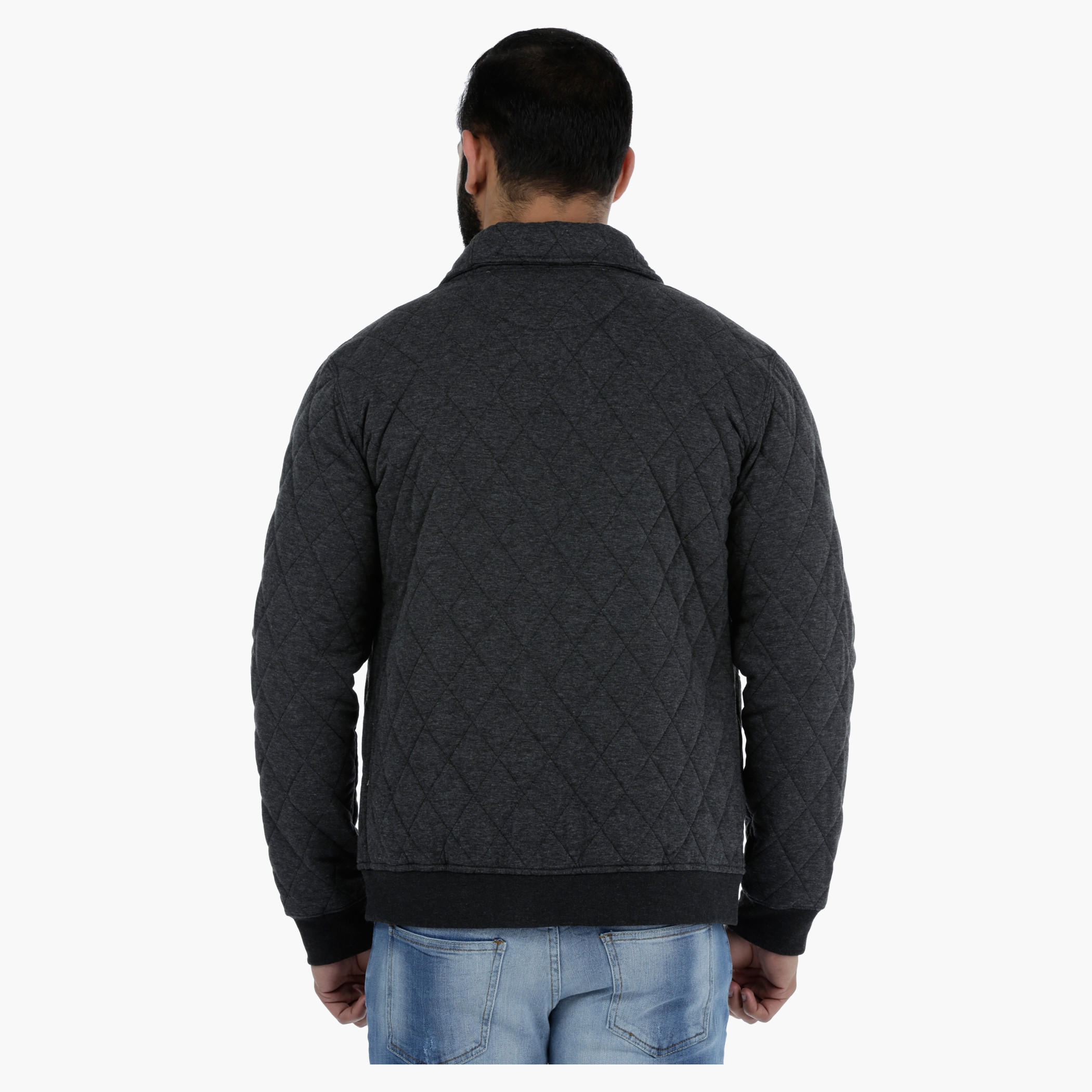 Quilted Long Sleeves Jacket in Slim Fit-men-clothing-jacketsandblazers-jackets-image-2