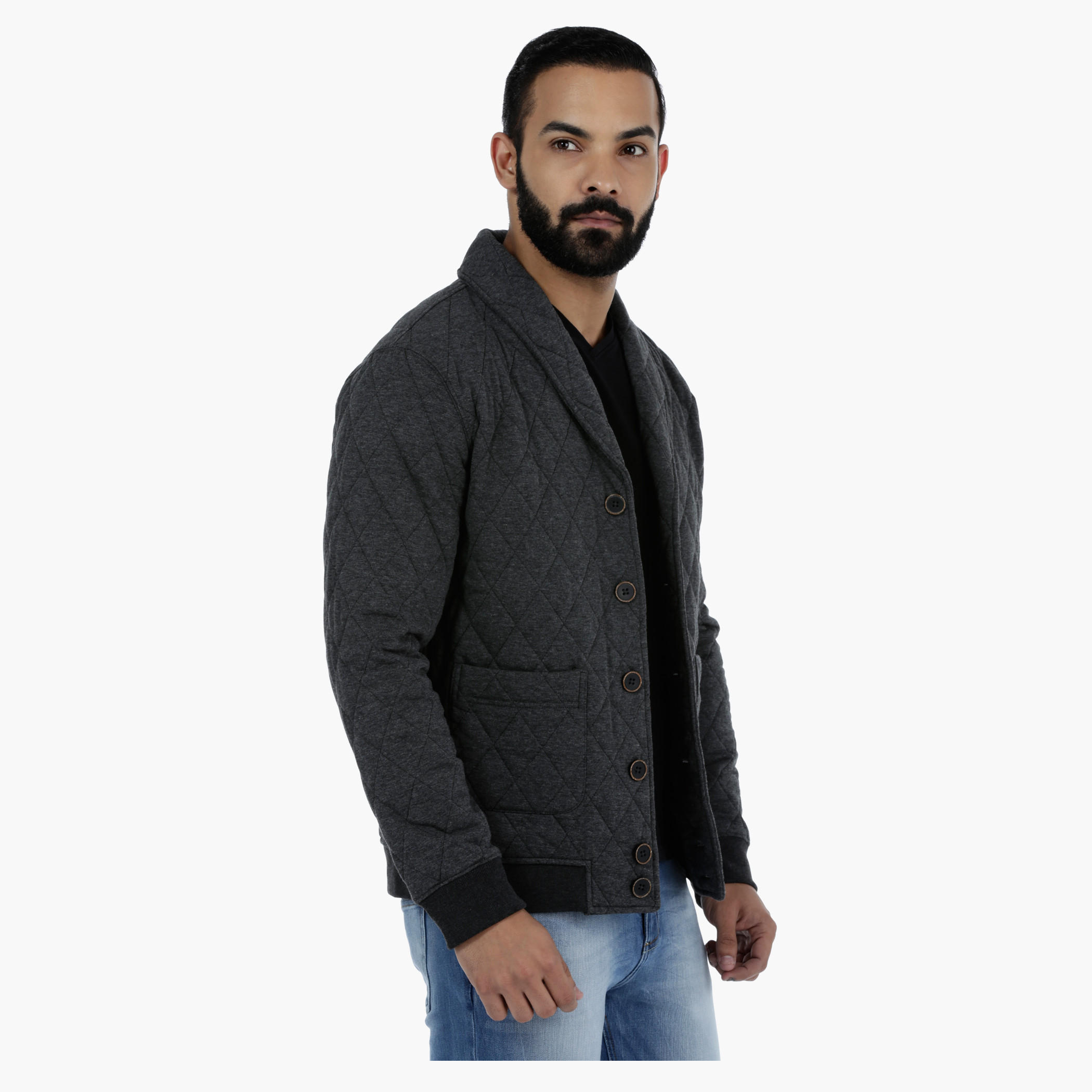 Quilted Long Sleeves Jacket in Slim Fit-men-clothing-jacketsandblazers-jackets-image-3
