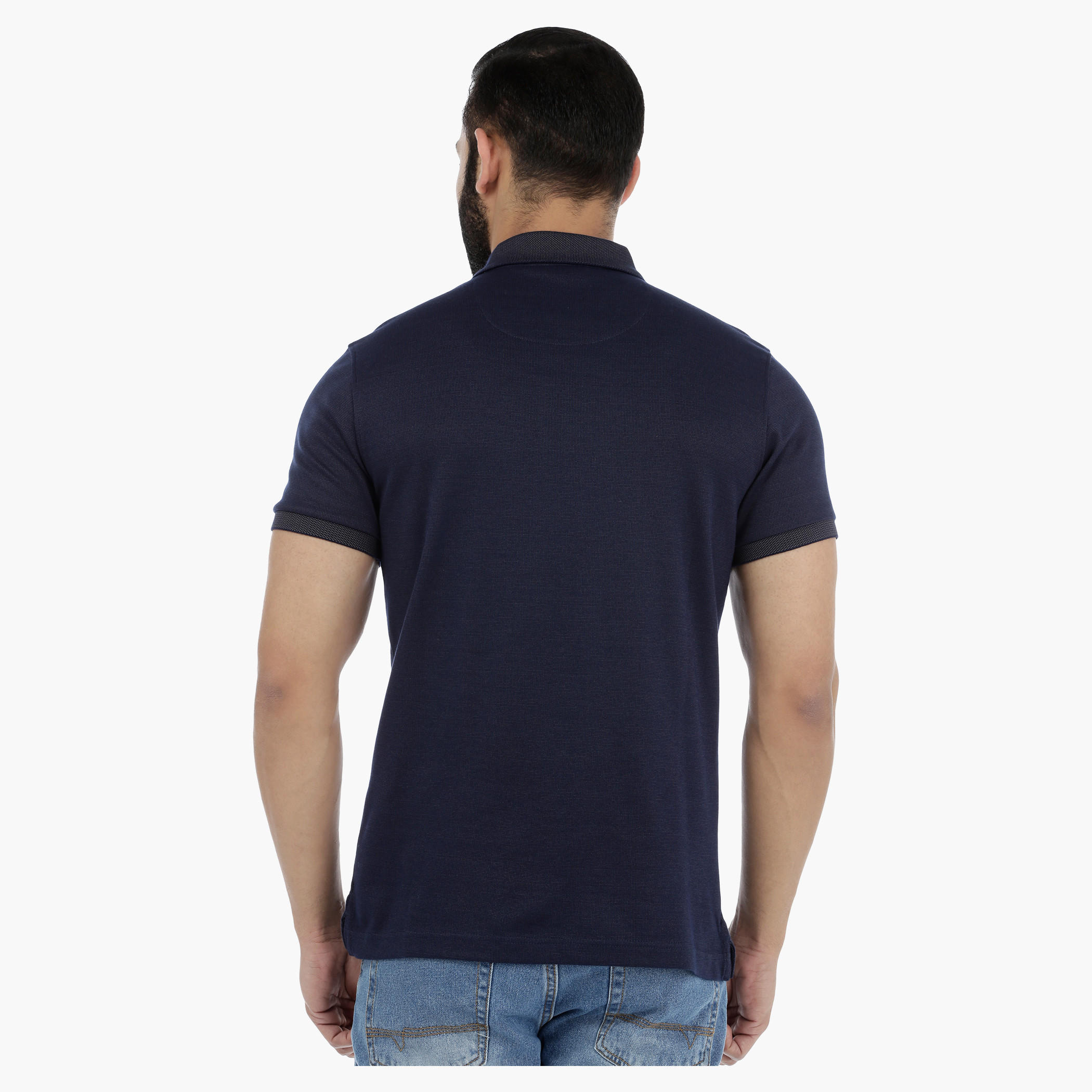 Polo Neck T-Shirt in Slim Fit-men-clothing-tshirtsandpolos-polos-image-2