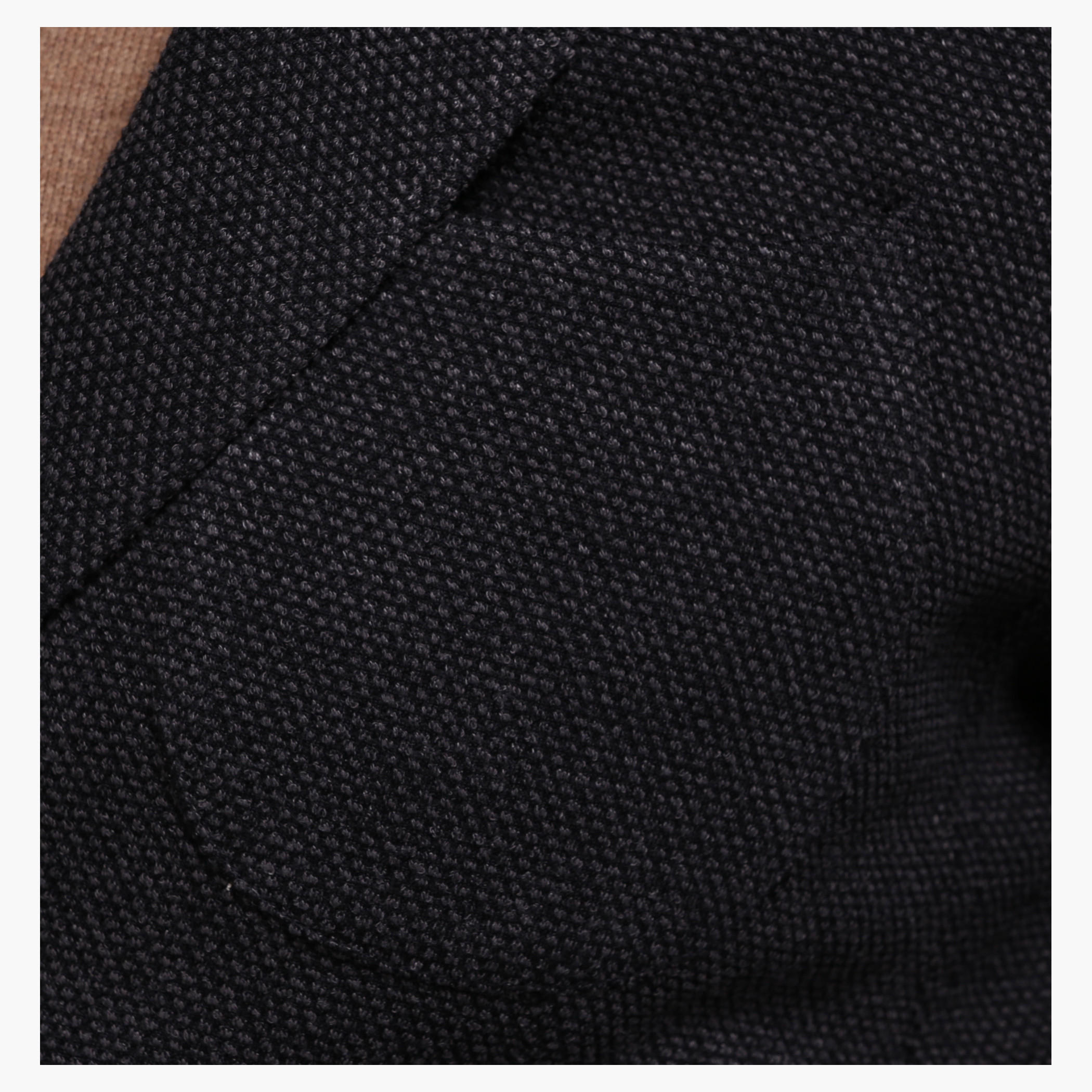 Dobby Blazer with Notched Collar and Long Sleeves-men-winterwear-jacketsandblazers-image-9