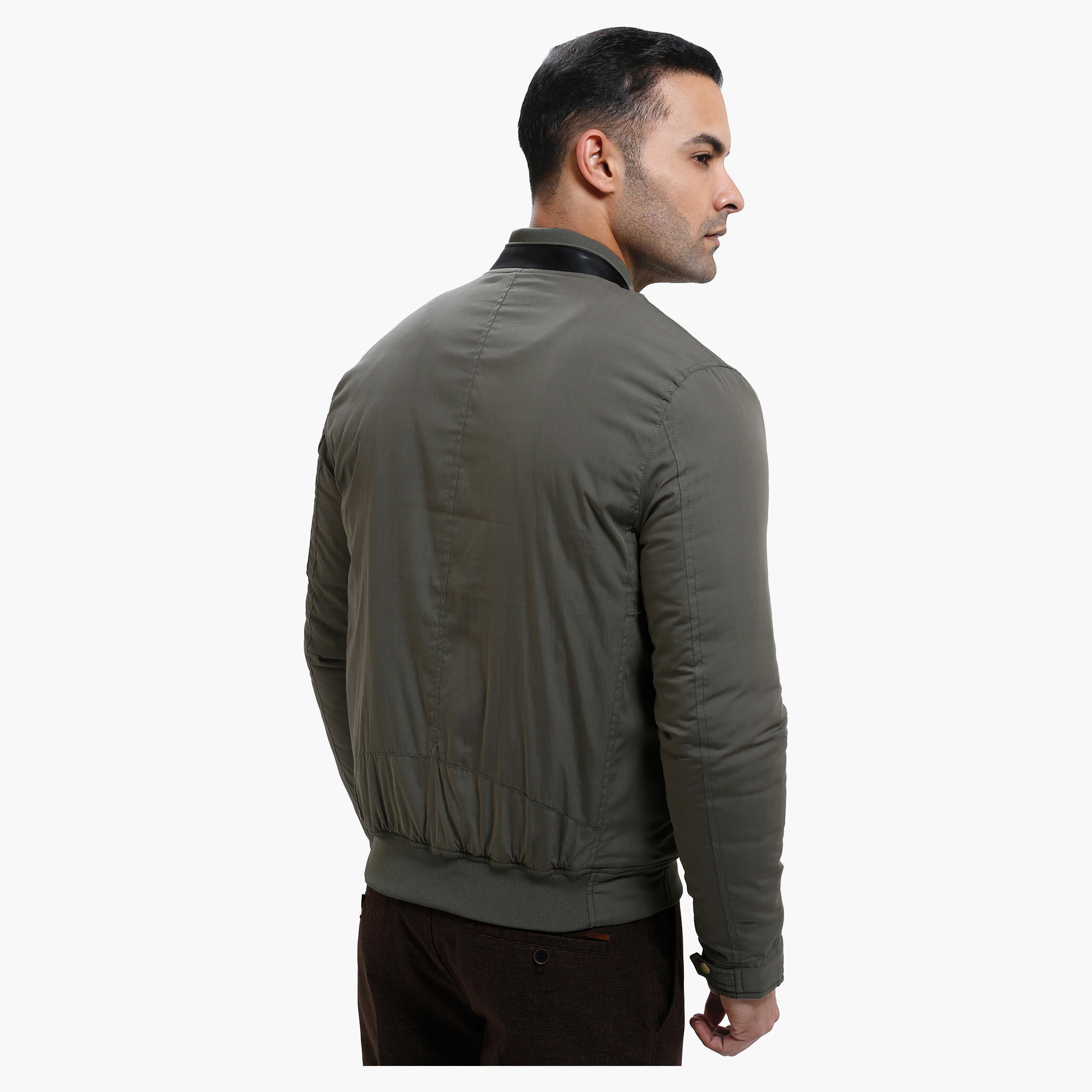 Long Sleeves Bomber Jacket with Zip Detailing-men-clothing-jacketsandblazers-jackets-image-2