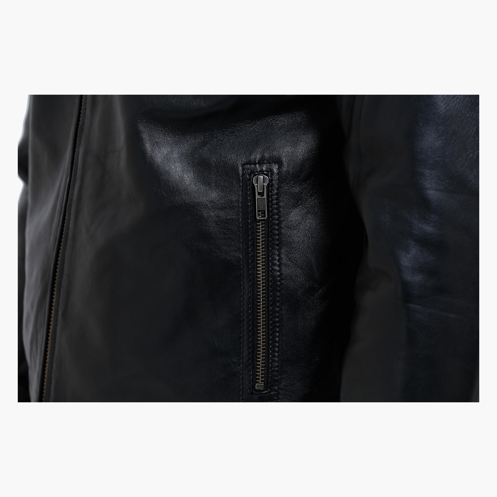 Long Sleeves Leather Jacket with Zip Closure-men-clothing-jacketsandblazers-jackets-image-4