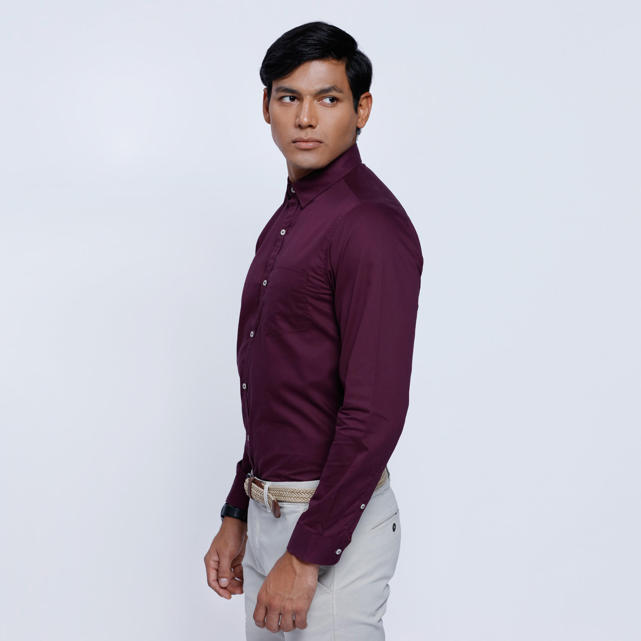 Long Sleeves Shirt with Front Patch Pocket-men-clothing-shirts-image-3