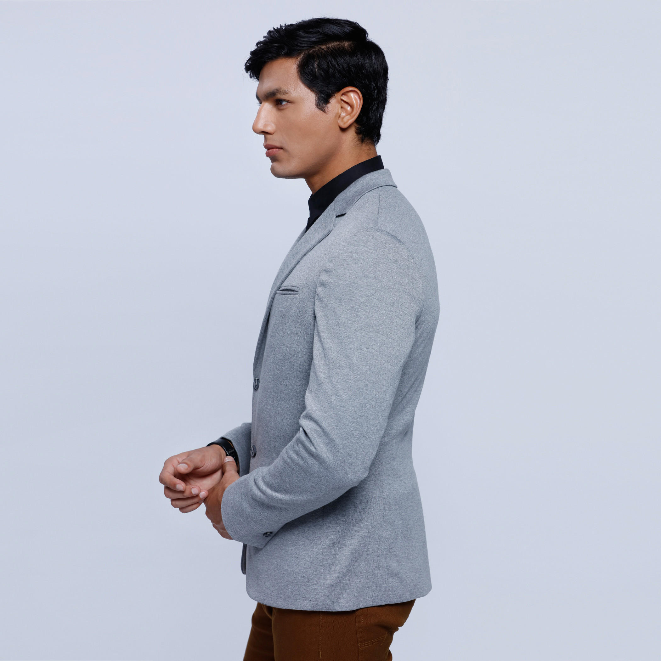 Long Sleeves Jacket with Notch Collar and Patch Pocket-men-winterwear-jacketsandblazers-image-3