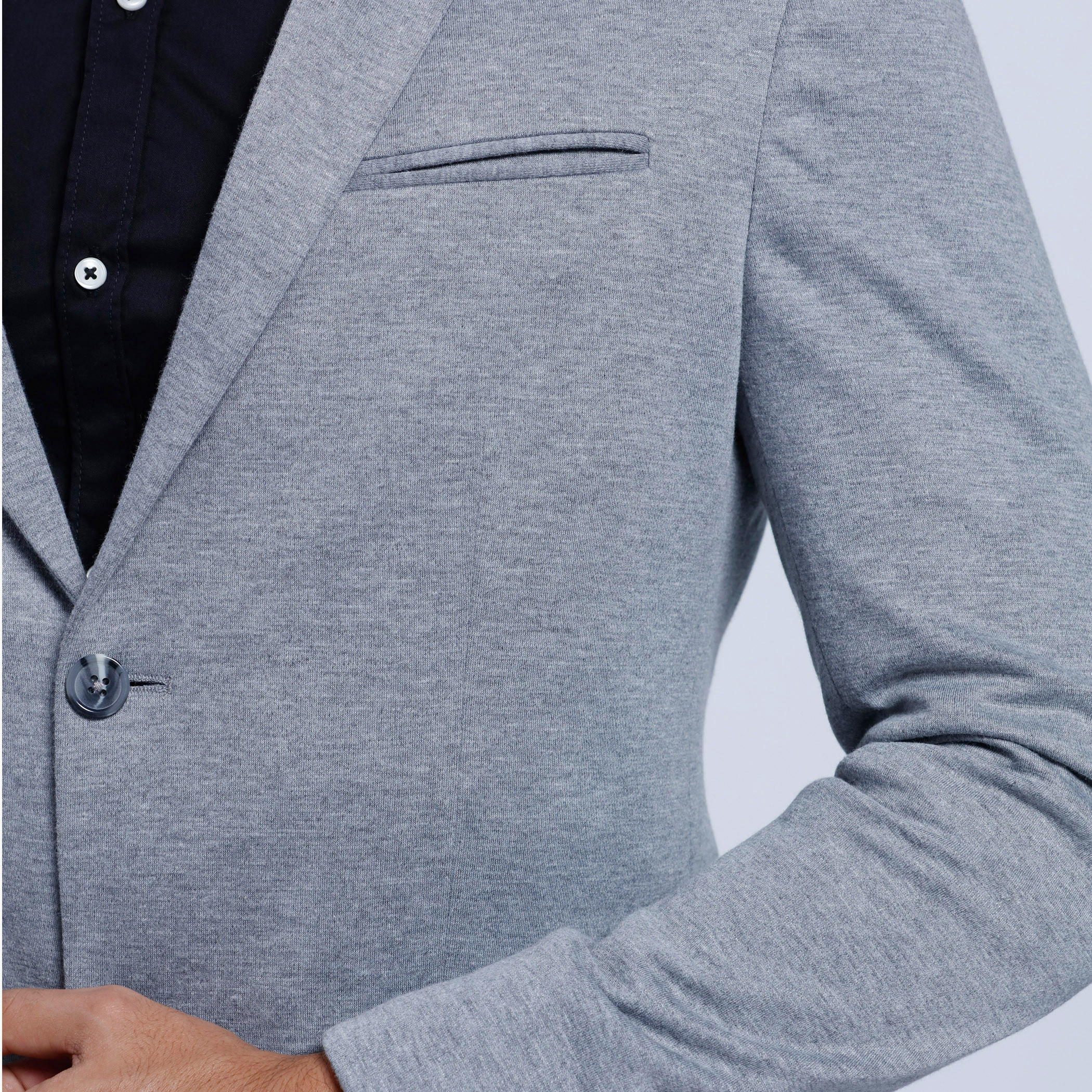 Long Sleeves Jacket with Notch Collar and Patch Pocket-men-winterwear-jacketsandblazers-image-2