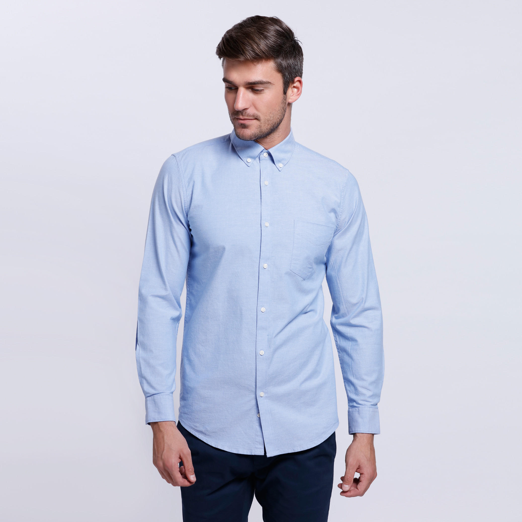 Long Sleeves Shirt with Complete Placket-men-clothing-shirts-image-5