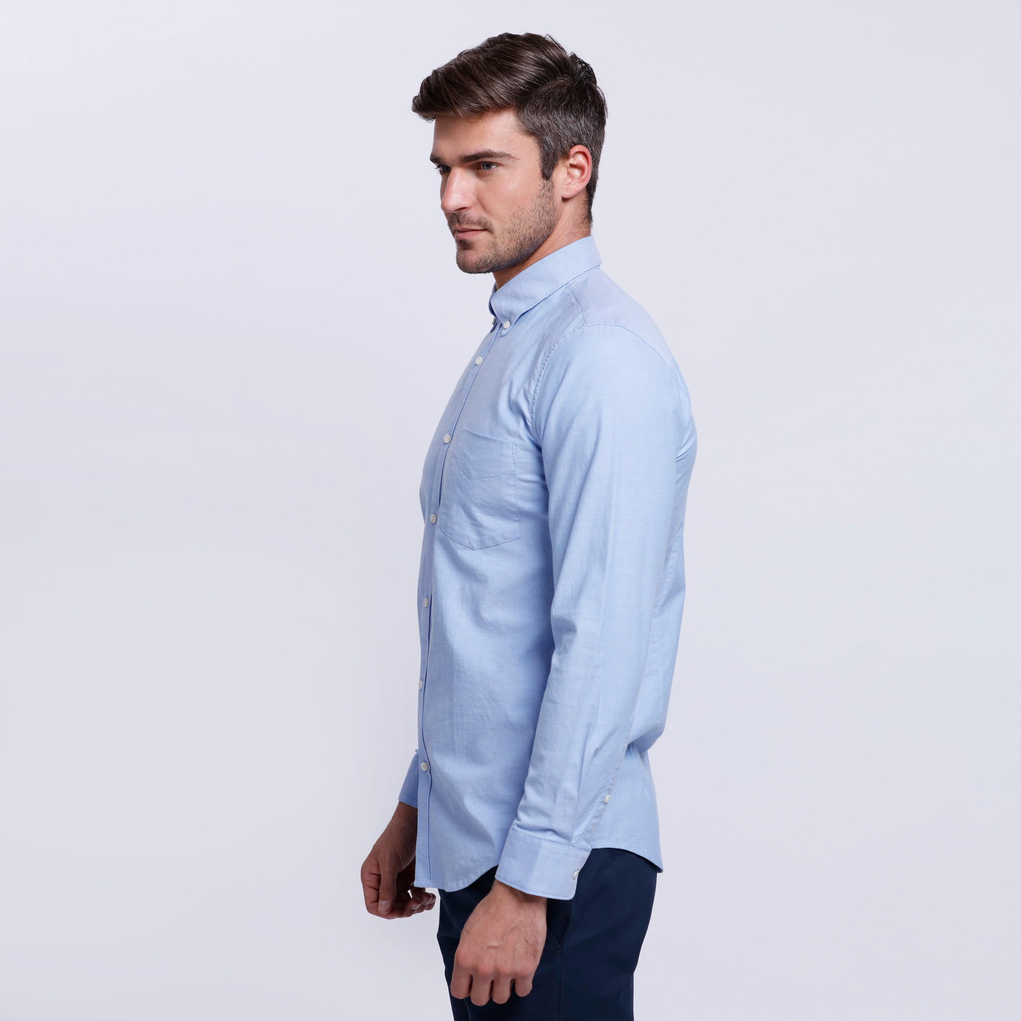 Long Sleeves Shirt with Complete Placket-men-clothing-shirts-image-3