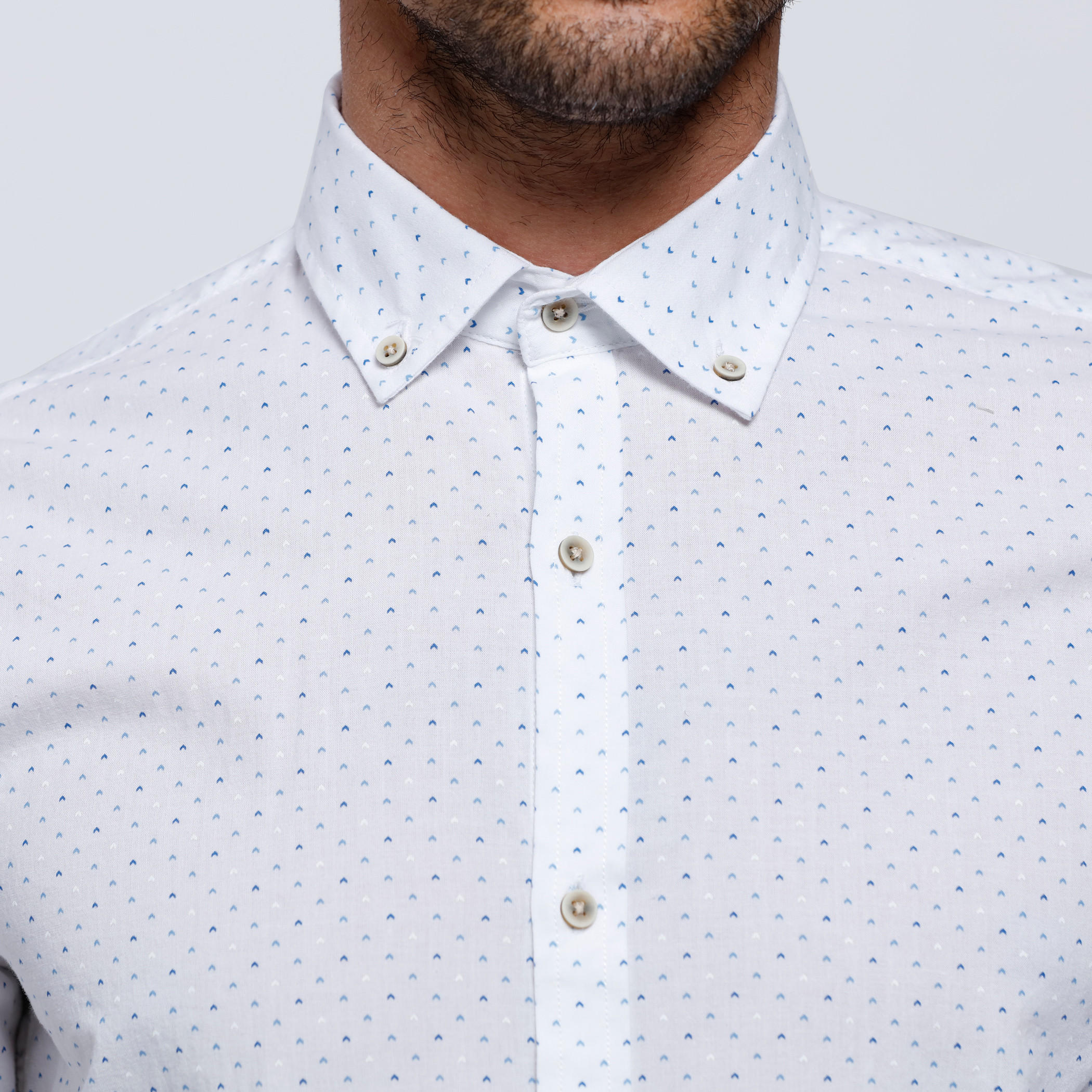 Printed Shirt with Complete Placket and Long Sleeves-men-clothing-shirts-image-4