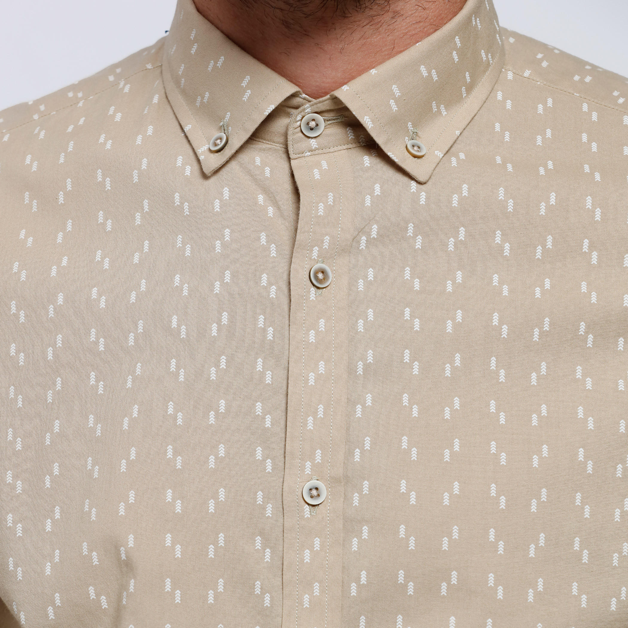Printed Shirt with Complete Placket and Long Sleeves-men-clothing-shirts-image-4