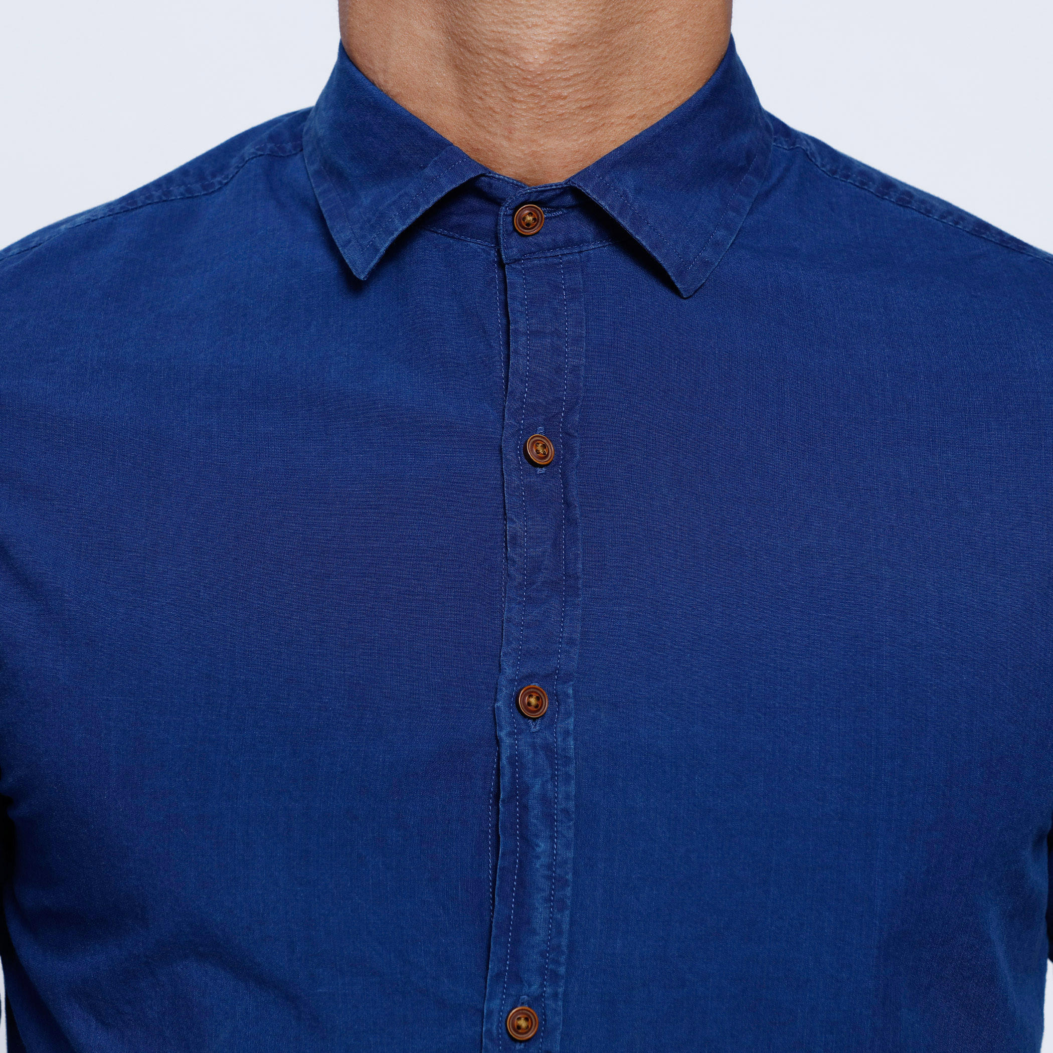 Denim Shirt with Long Sleeves-men-clothing-shirts-image-4