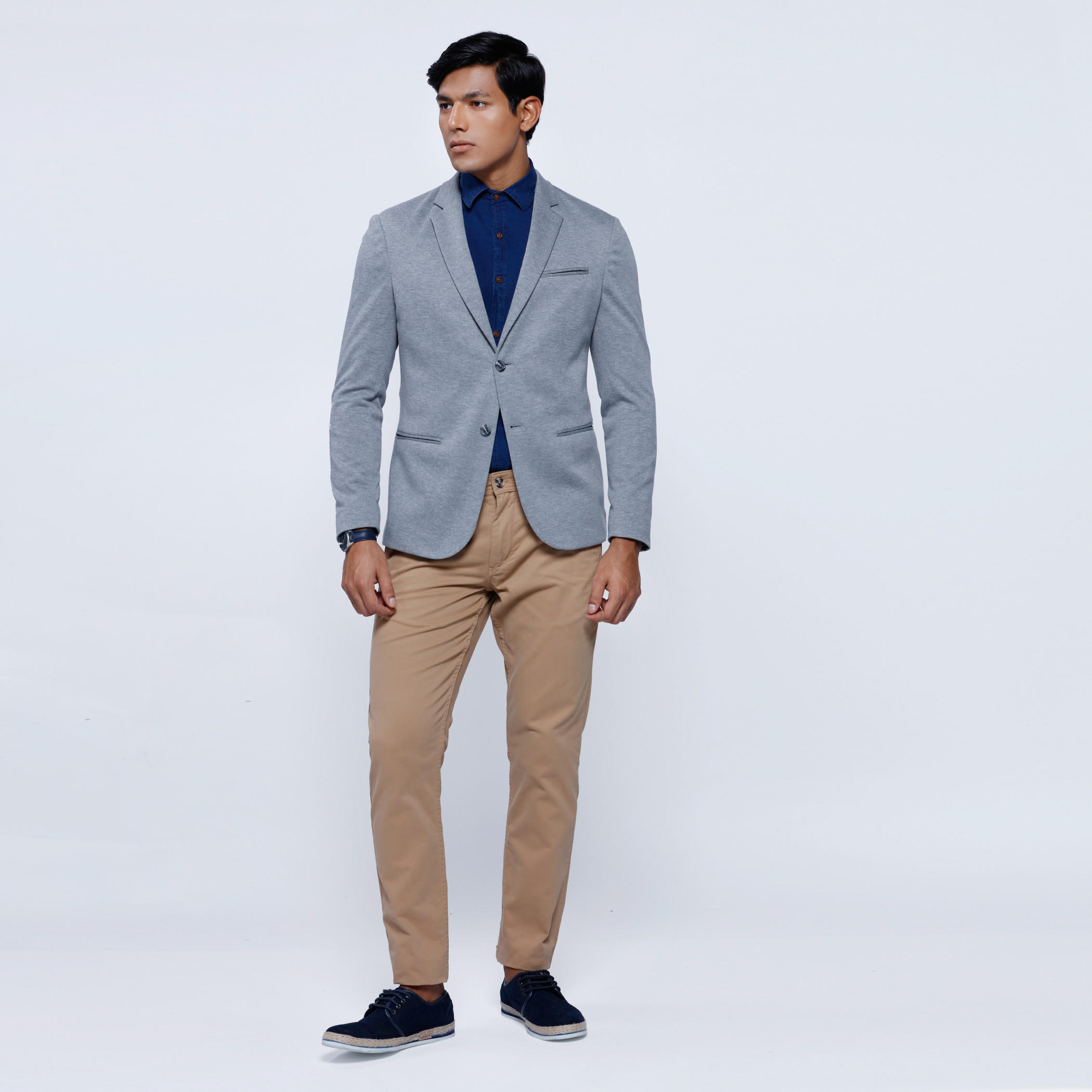 Denim Shirt with Long Sleeves-men-clothing-shirts-image-5