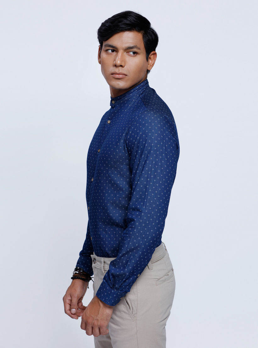 Mandarin Printed Shirt-men-clothing-shirts-image-3