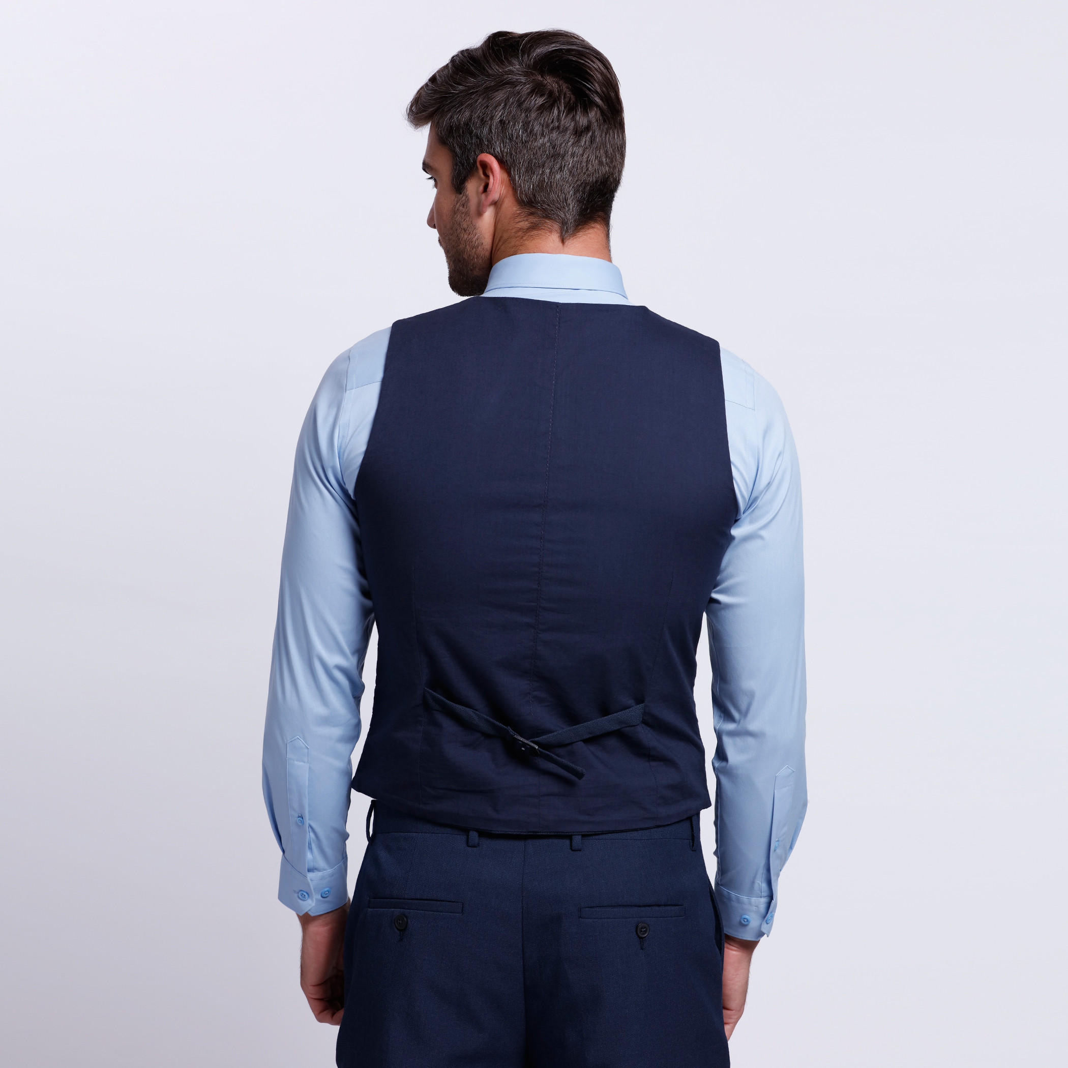 Sleeveless Waistcoat with Complete Button Placket -men-clothing-jacketsandblazers-coats-image-4