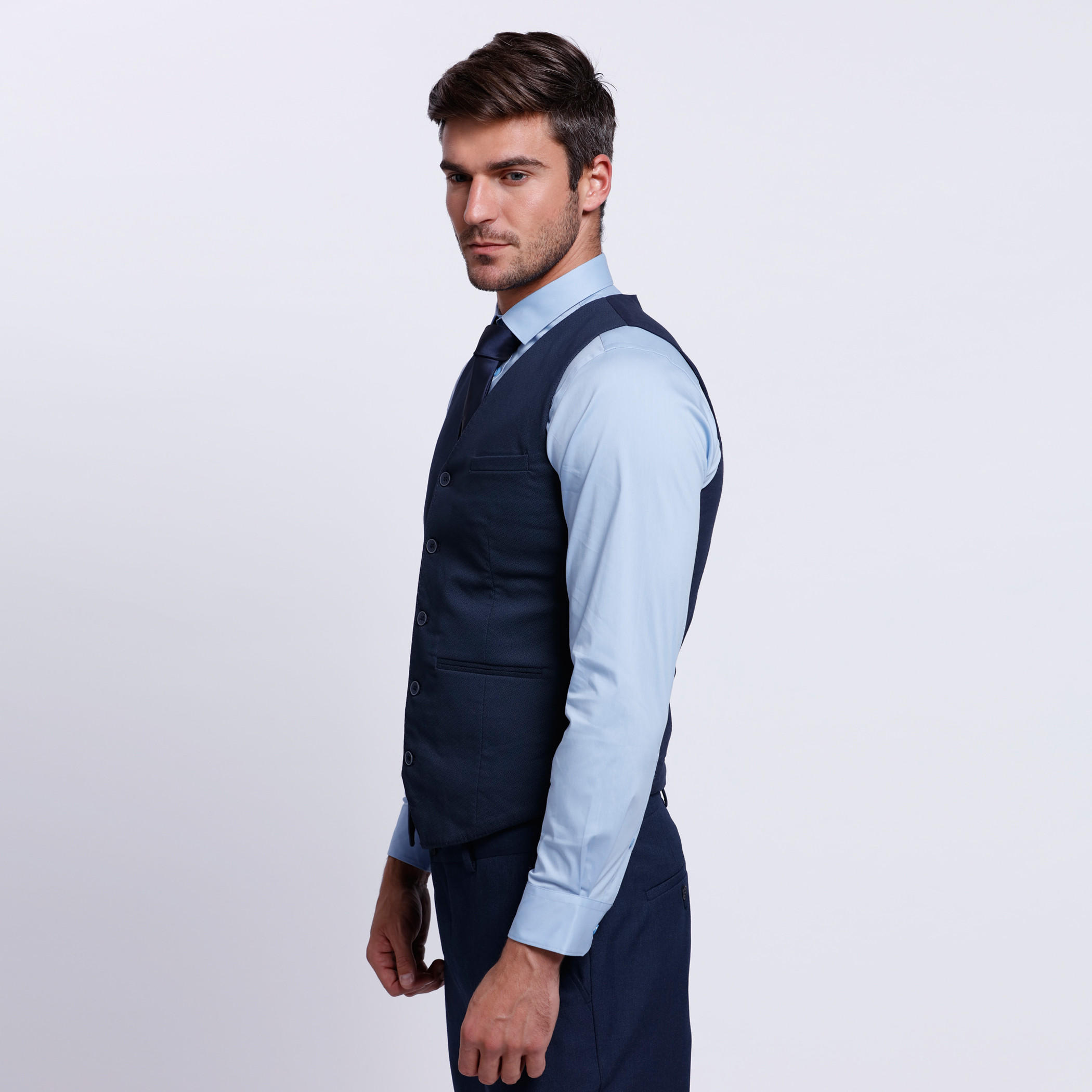 Sleeveless Waistcoat with Complete Button Placket -men-clothing-jacketsandblazers-coats-image-3